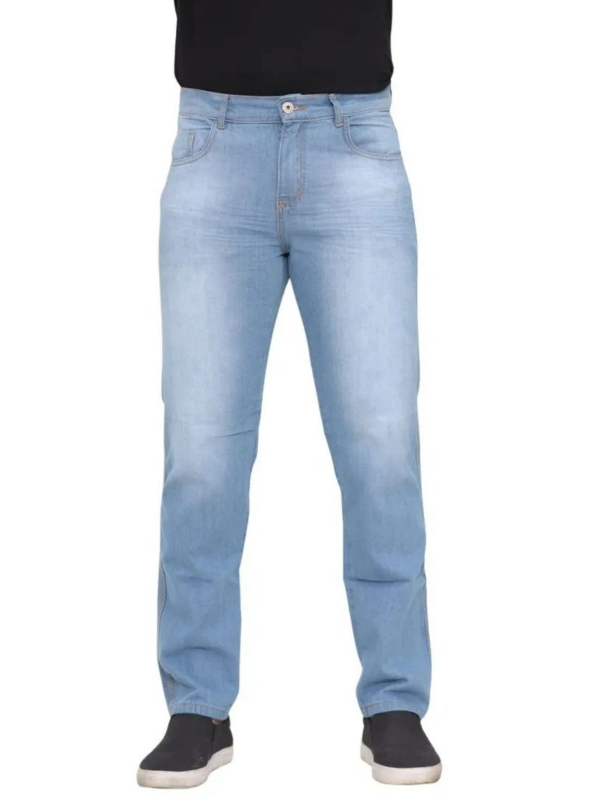 Imagem principal Calça Masculina Jeans Light Tradicional Delave JEANS LIGHT azul