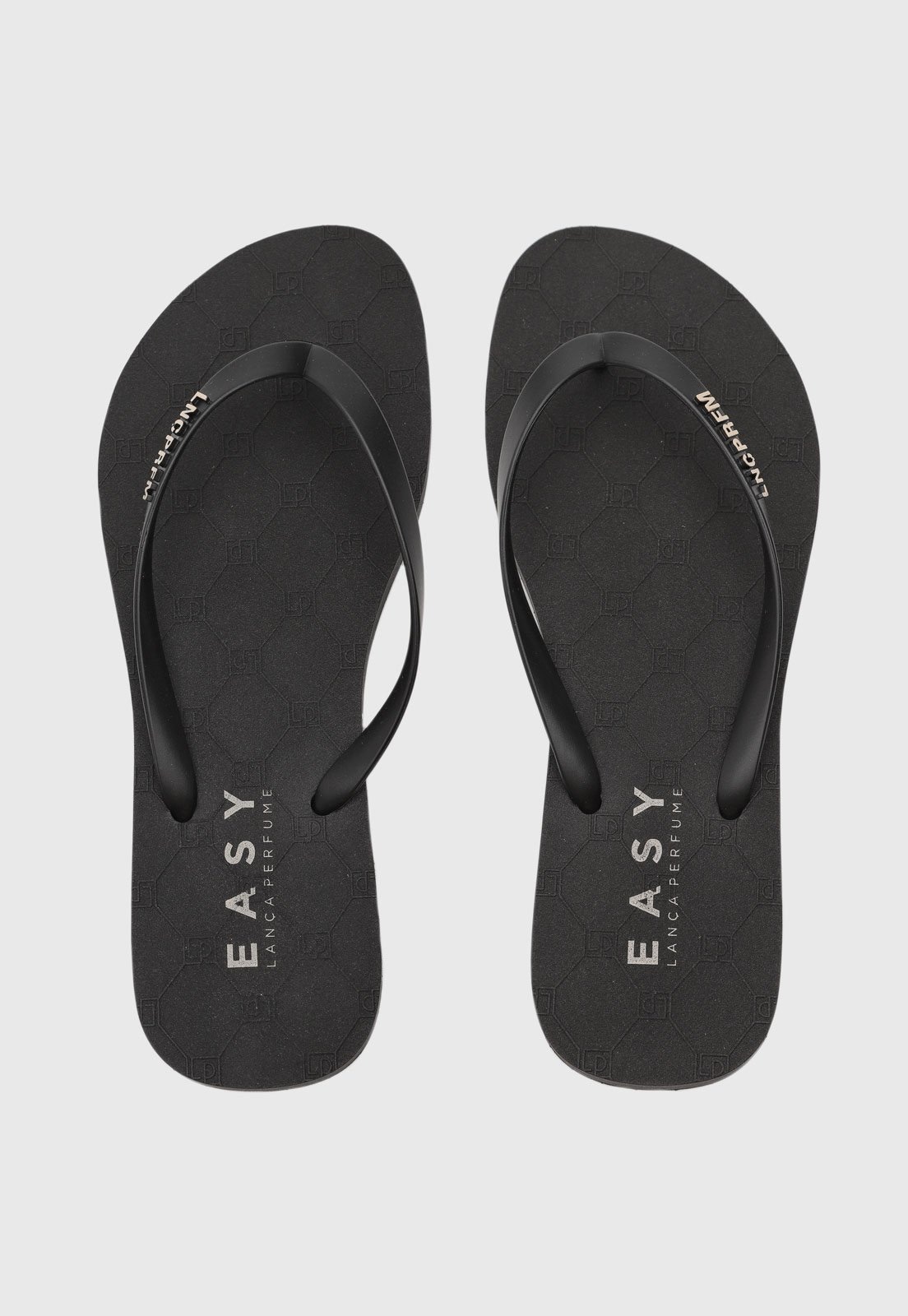Imagem principal Chinelo Feminino Lança Perfume Tiras Logo Lança Perfume preto