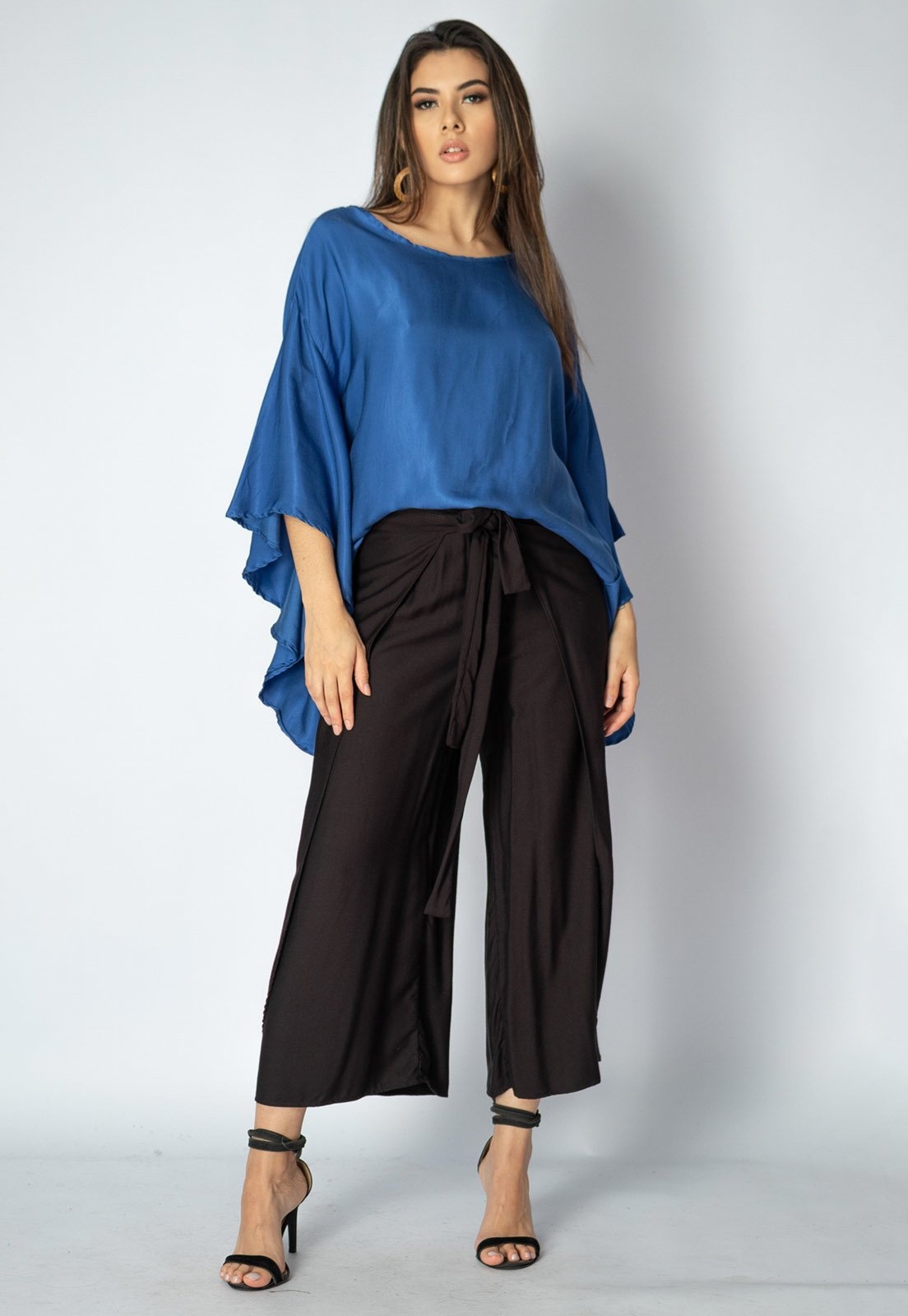 Imagem principal Calça Envelope Amazonia Vital Dueré Pantacourt Viscose Preta Amazonia Vital preto