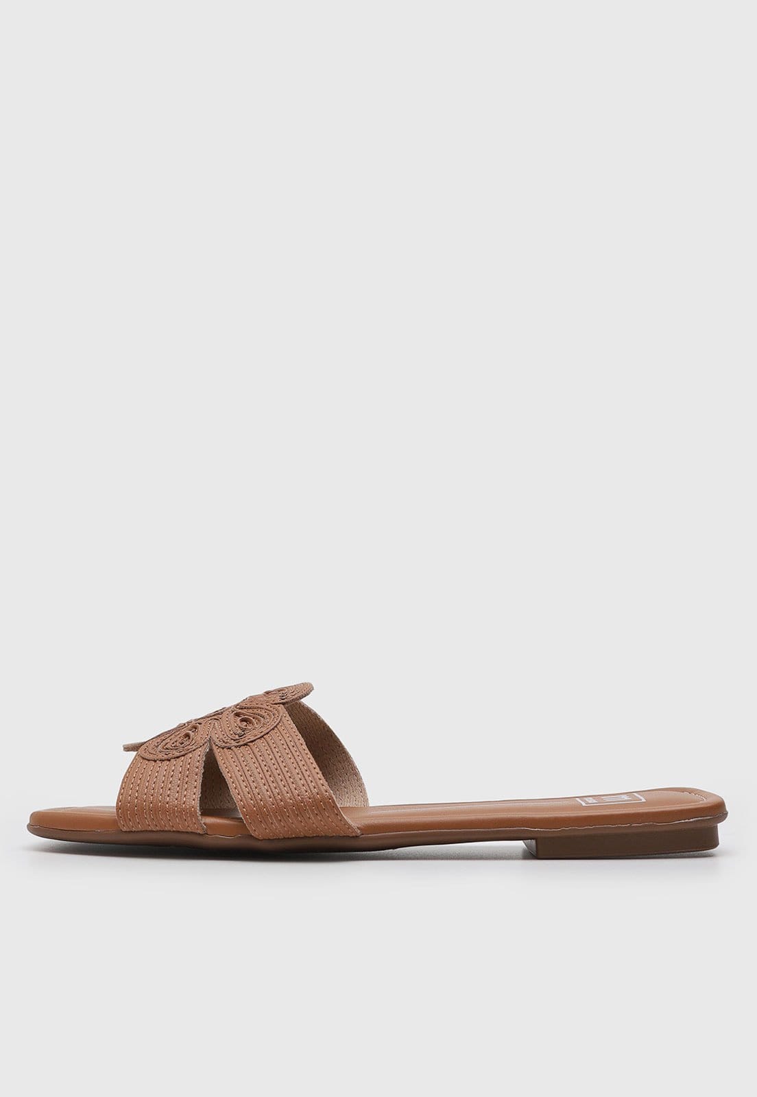 Rasteira Feminina Moleca Tiras Tramada