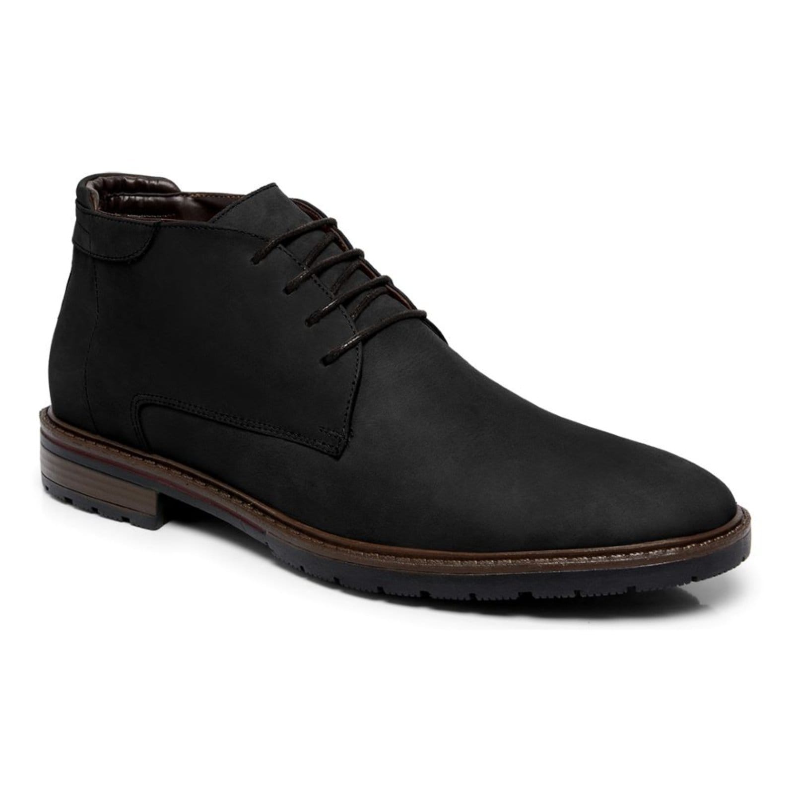 Bota Masculina Em Couro Veritimo Coturno Casual Amarrar Botina Robusta Macia Leve