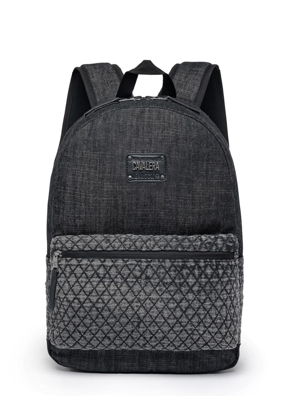 Imagem principal Mochila Feminina Escolar Trabalho Cavalera Reforçada Cavalera preto