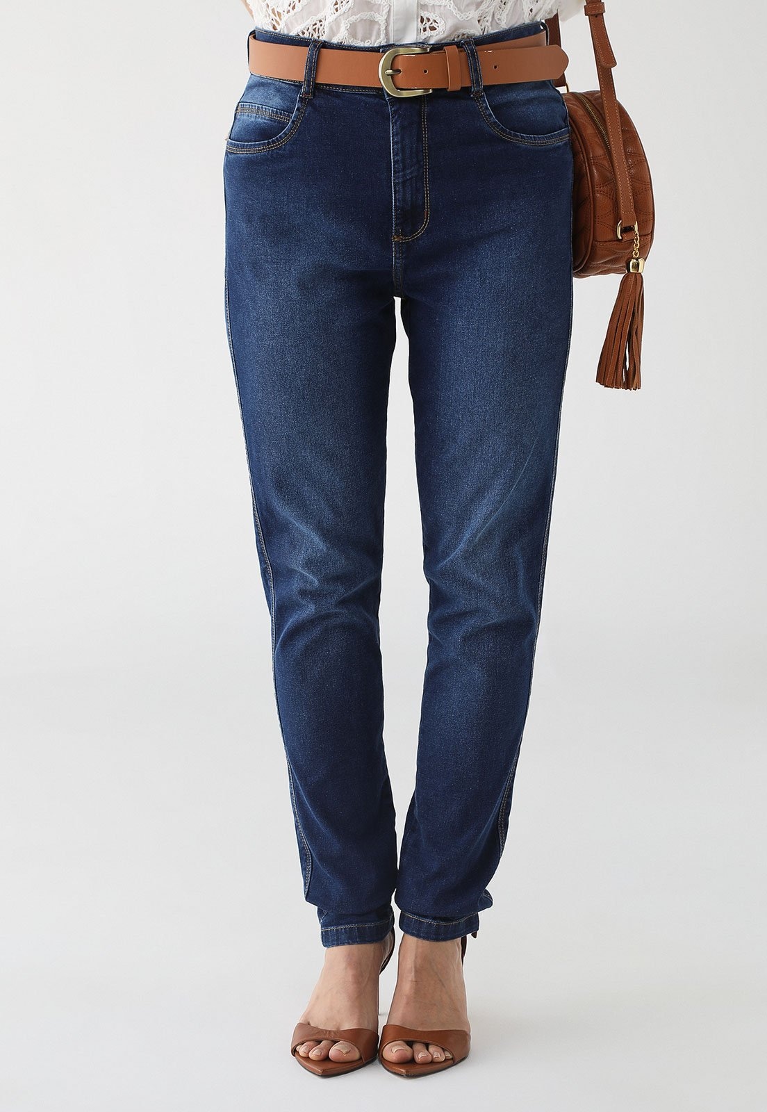 Imagem principal Calça Jeans Maria Valentina Skinny Pocket Maria Valentina azul