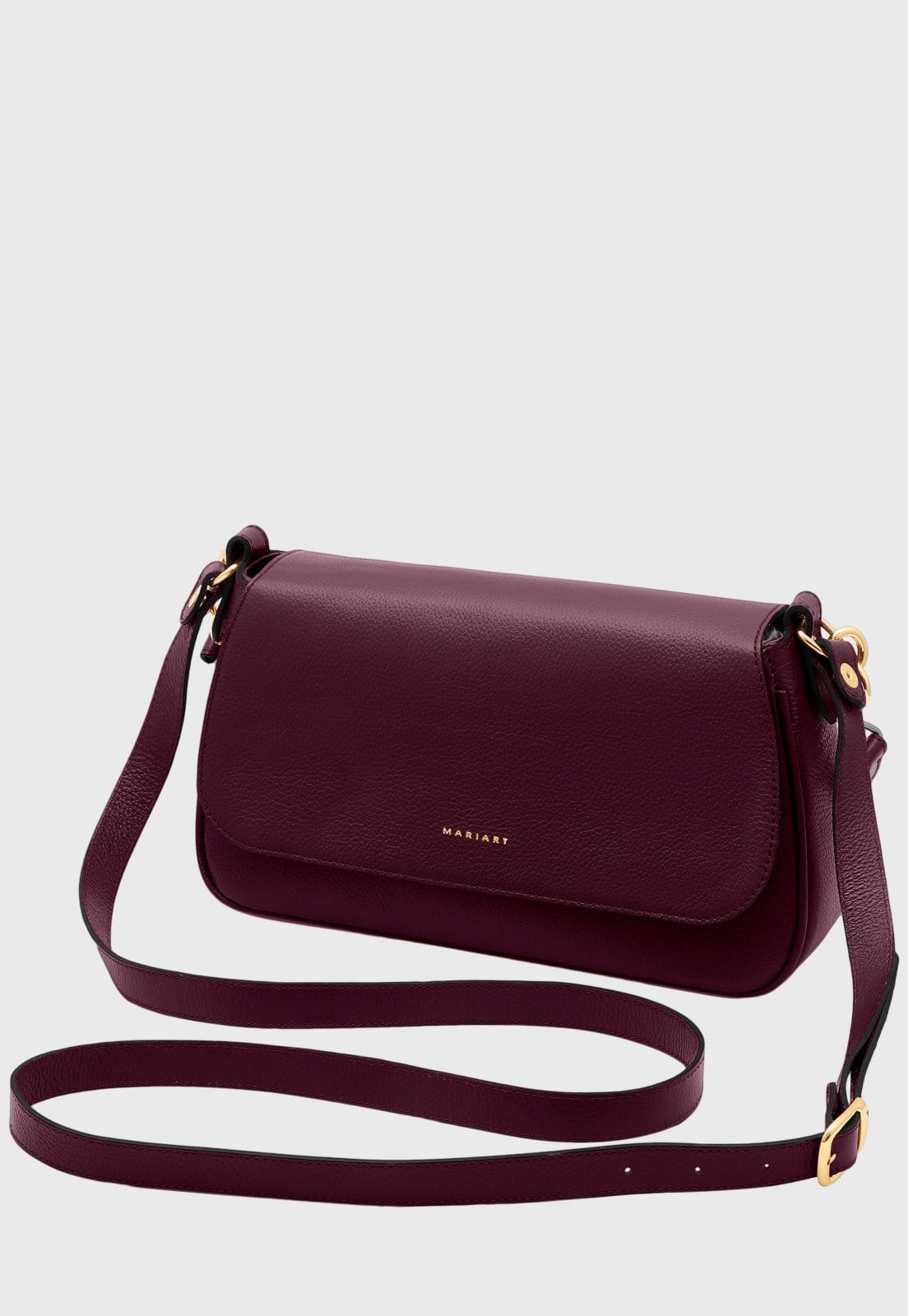 Bolsa Transversal Couro Mariart Mucuripe Rubi