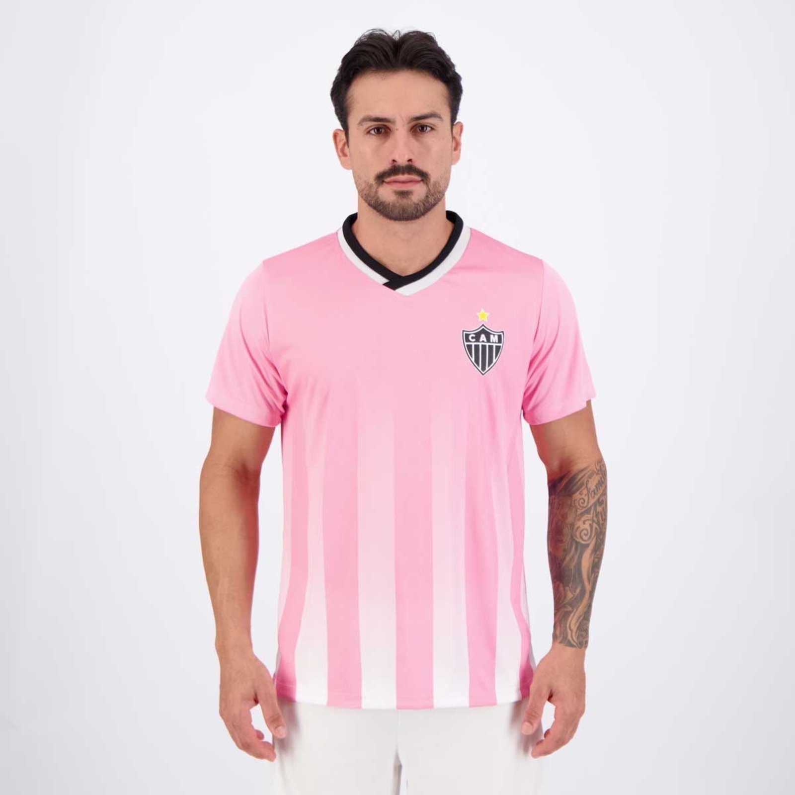 Imagem principal Camisa Atlético Mineiro Flora braziline rosa