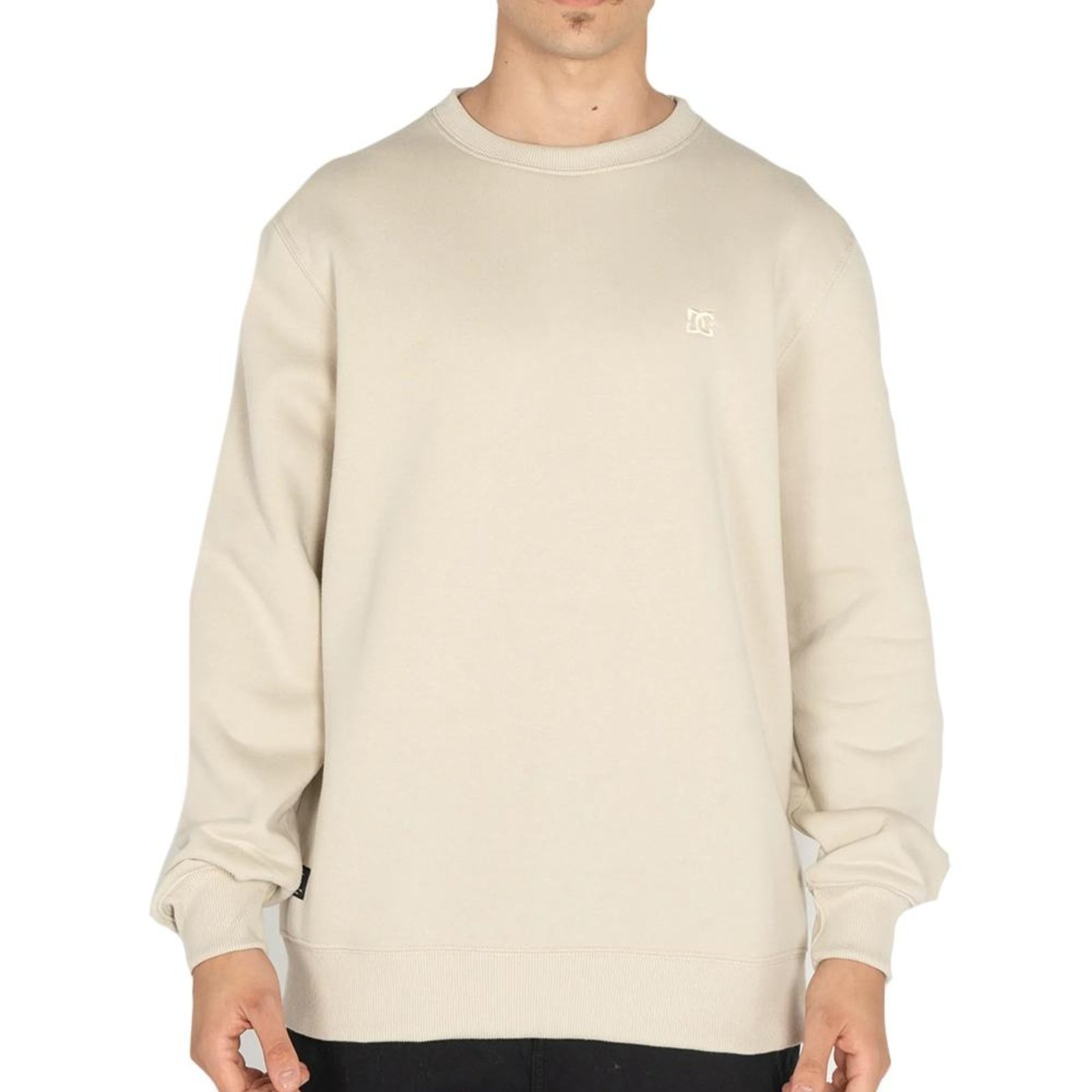 Imagem principal Moletom DC Shoes Careca Embroidery WT25 Masculino DC Shoes bege