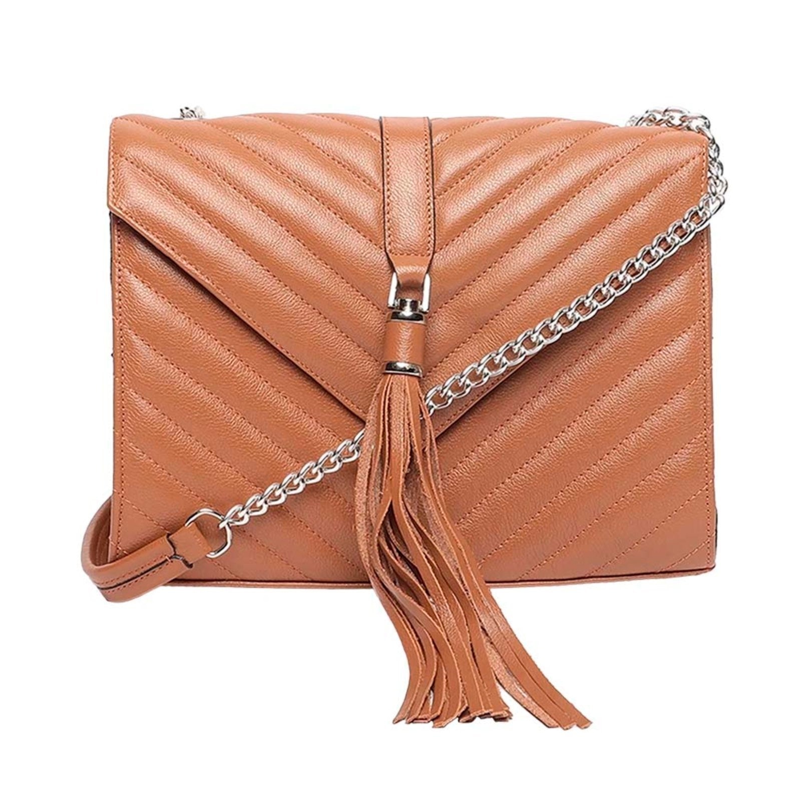 Imagem principal Bolsa de Couro Griffazzi Estruturada Caramelo Griffazzi multicolorido