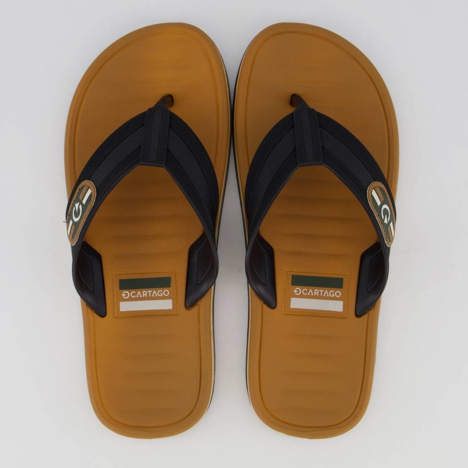 Imagem principal Chinelo Cartago Paris II e Preto CARTAGO marrom