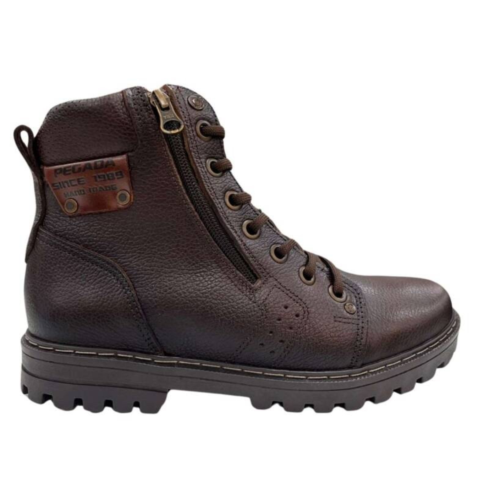 Imagem principal Bota Pegada Cano Baixo Couro - Masculina PEGADA café