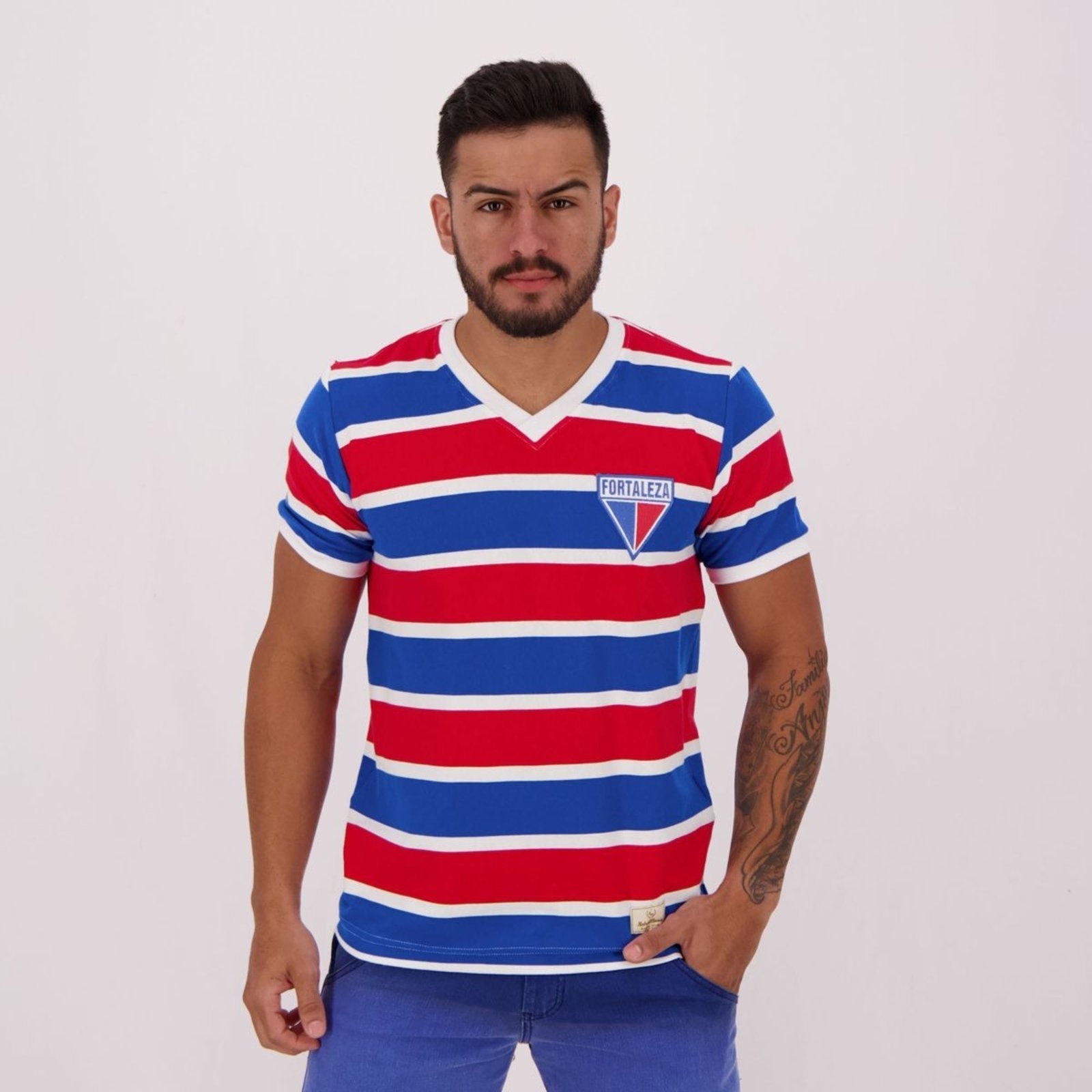 Imagem principal Camisa Fortaleza Retrô 1983 Retrômania azul