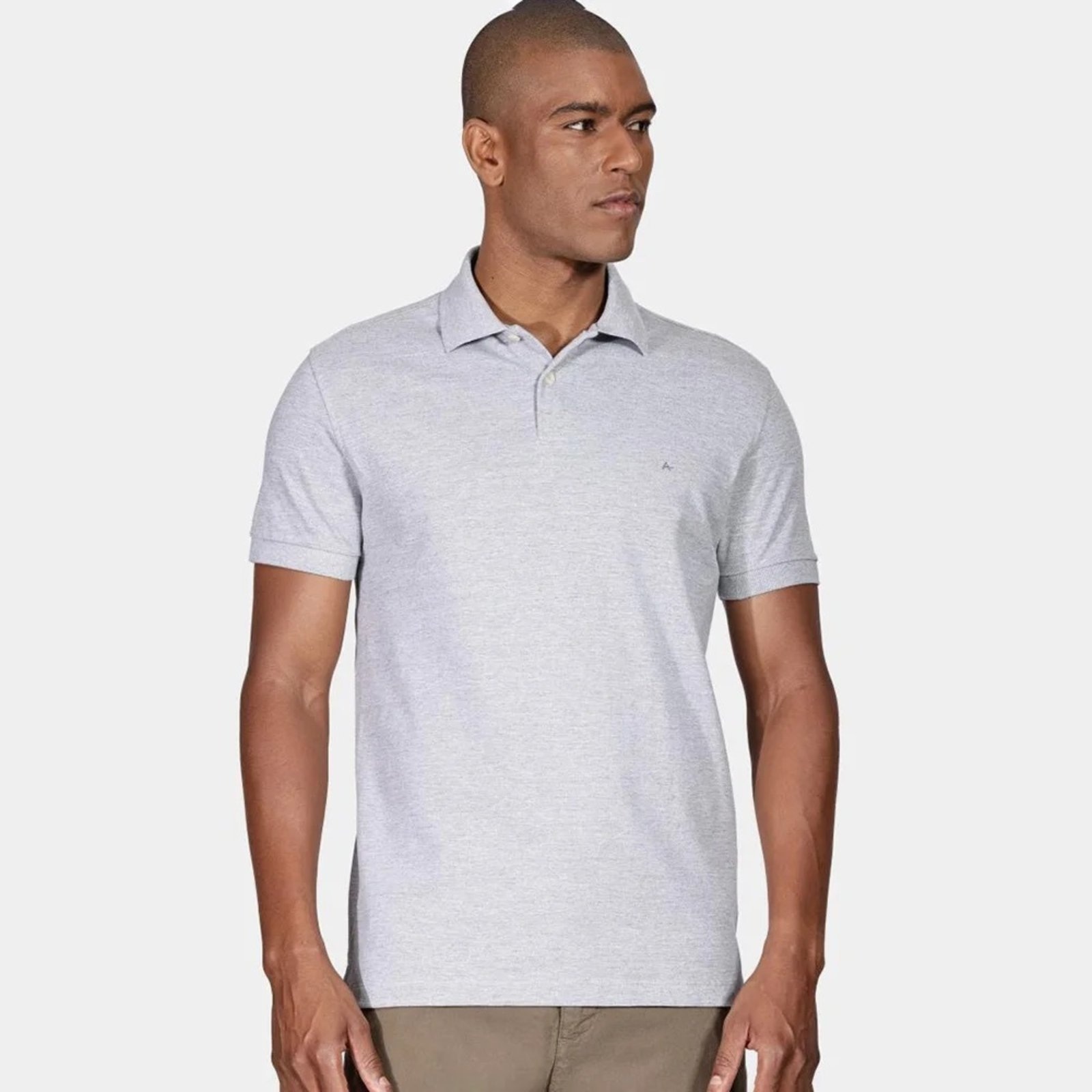 Imagem principal Camisa Polo Aramis Basic Piquet Ou25 Mescla Masculino Aramis cinza