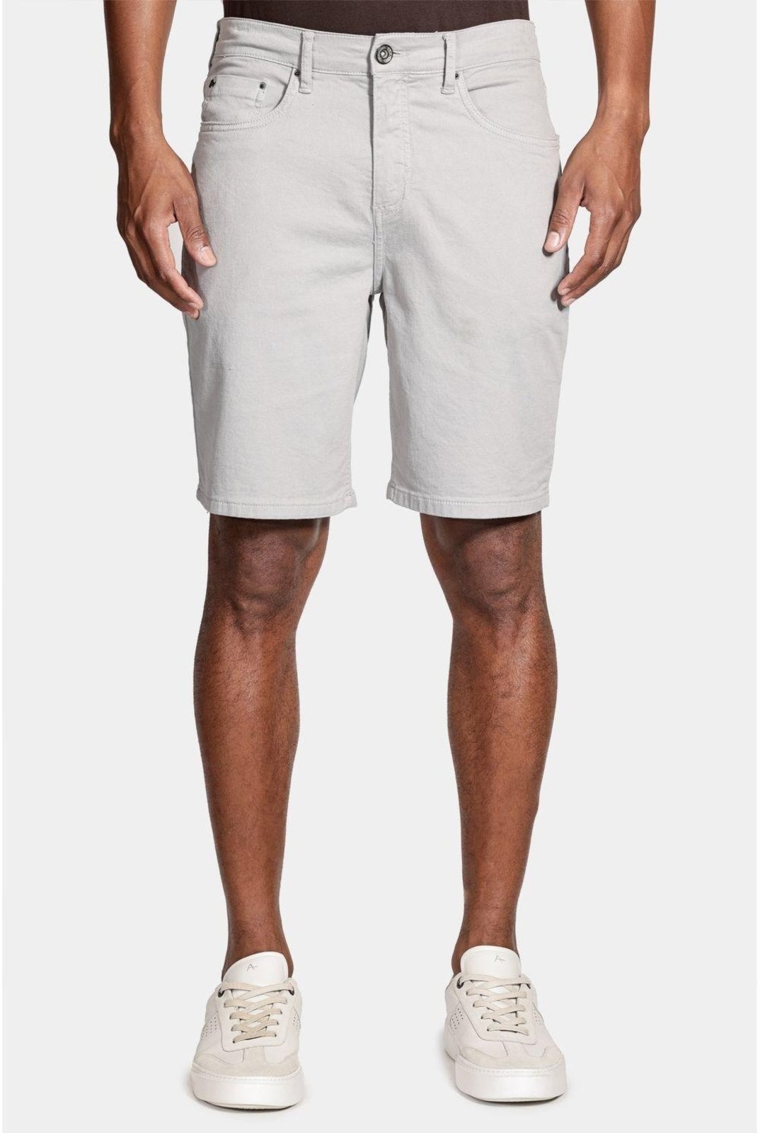 Imagem principal Bermuda Color Moletom Prata Aramis cinza