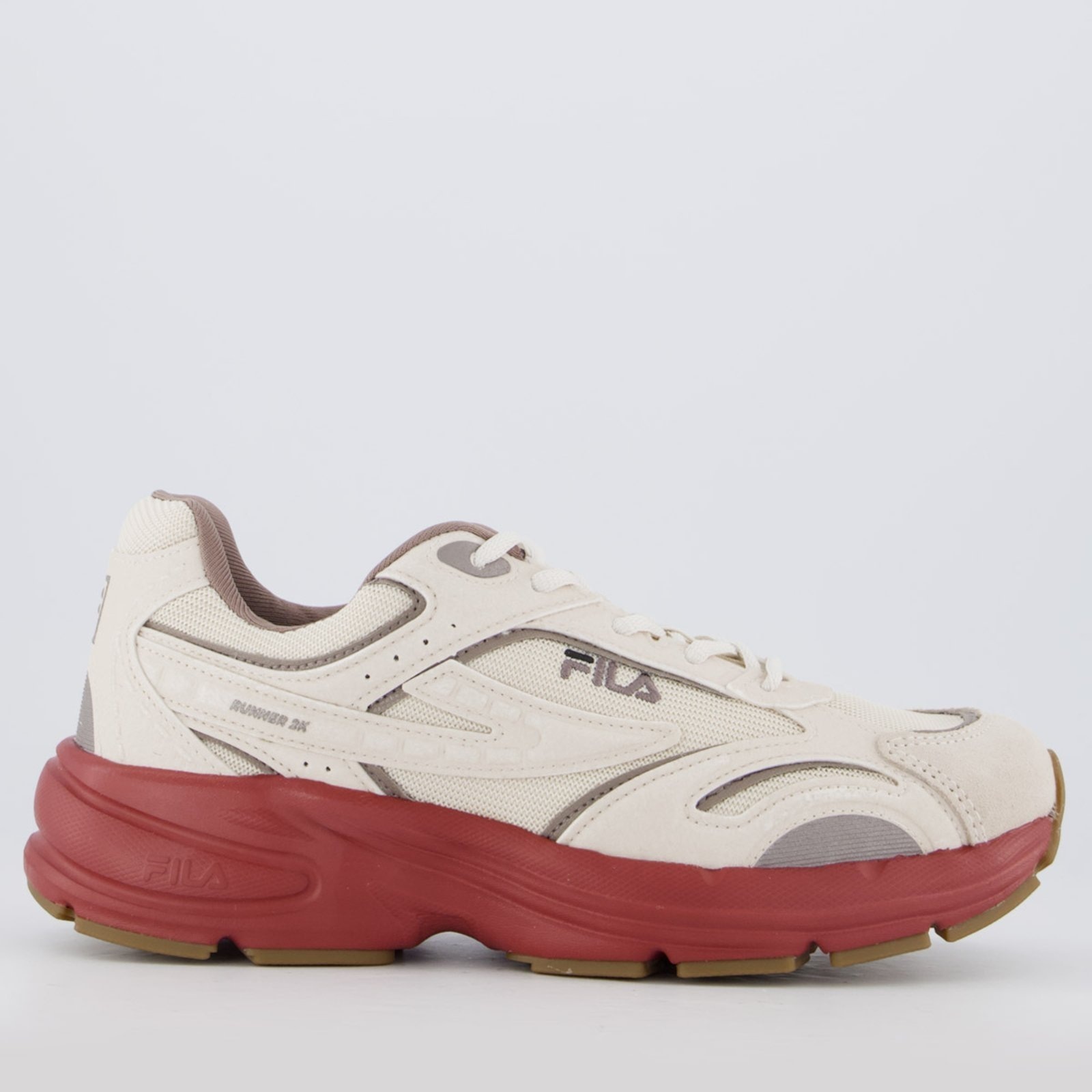 Imagem principal Tênis Fila Runner 2K SE e Bordô Fila bege