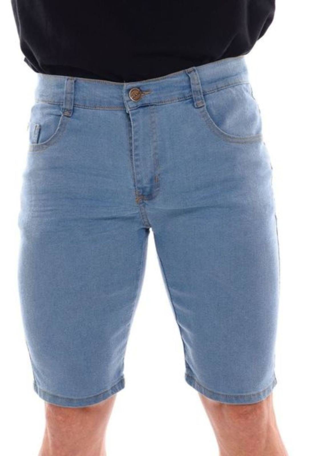 Bermuda Masculina Mys Jeans Dêlave