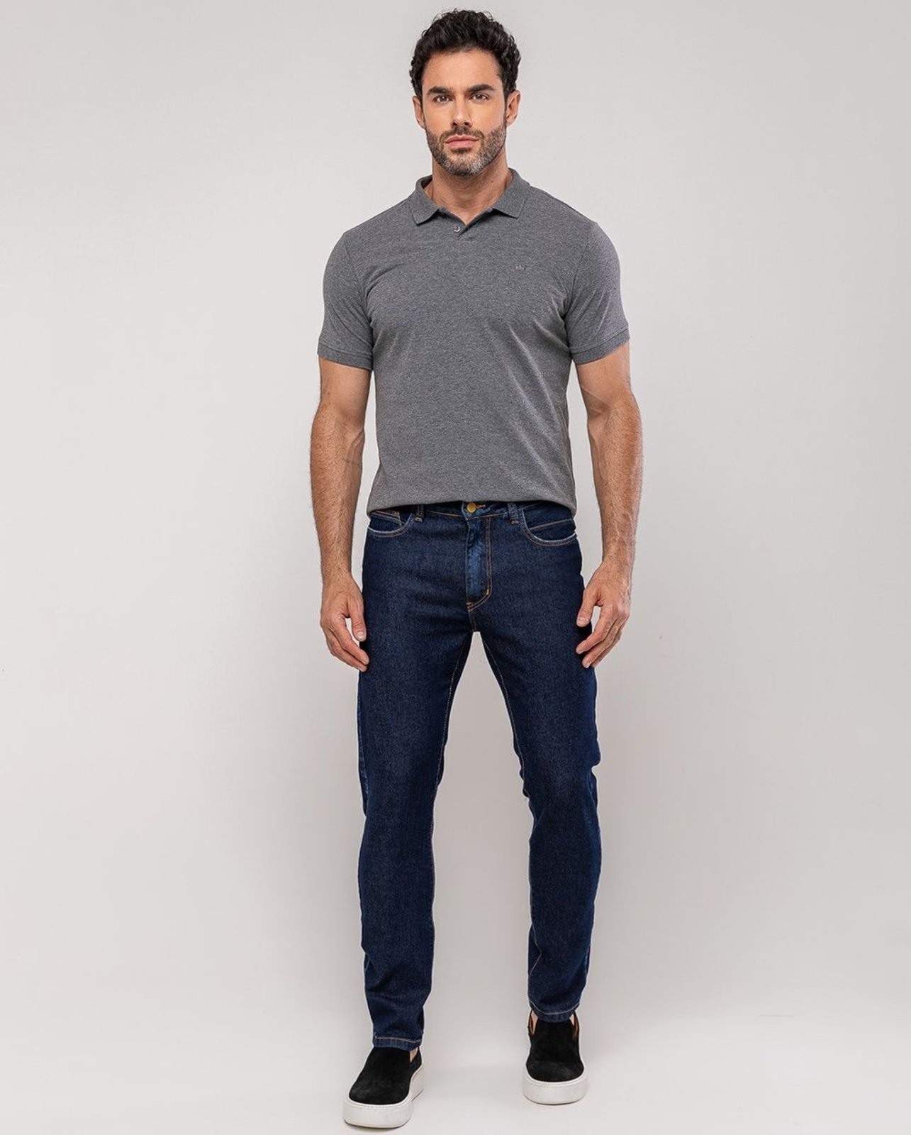 Imagem principal Calça Slim Fit Masculina 25200 Amaciado com Used Consciência jeans