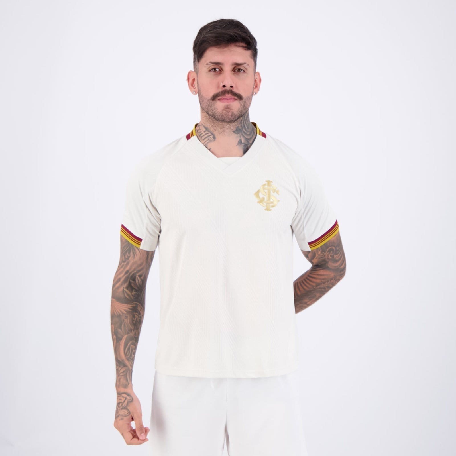 Camisa Internacional Gold II Off White