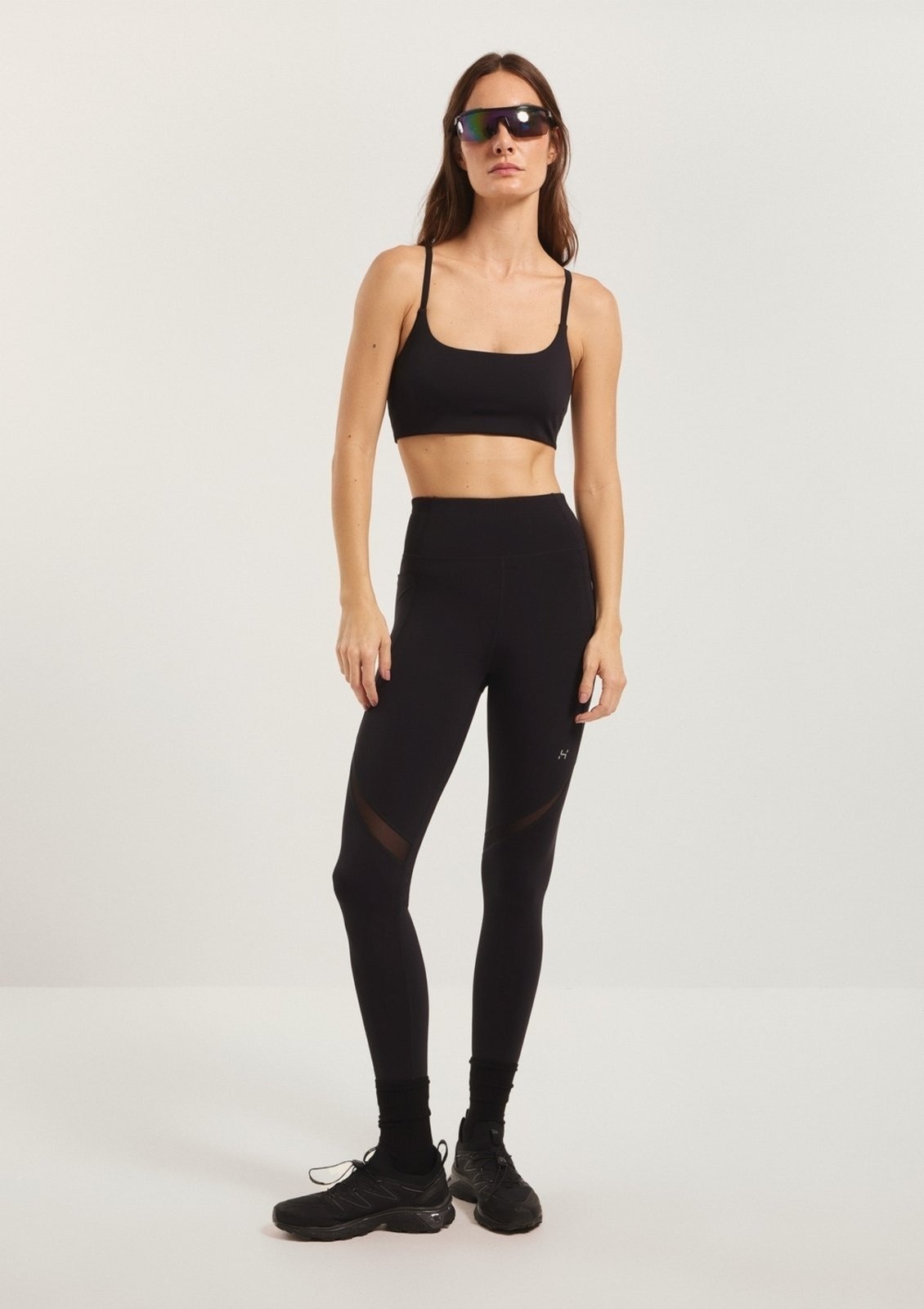 Imagem principal Calça Legging Esportiva Com Tule Hering HERING SPORTS preto