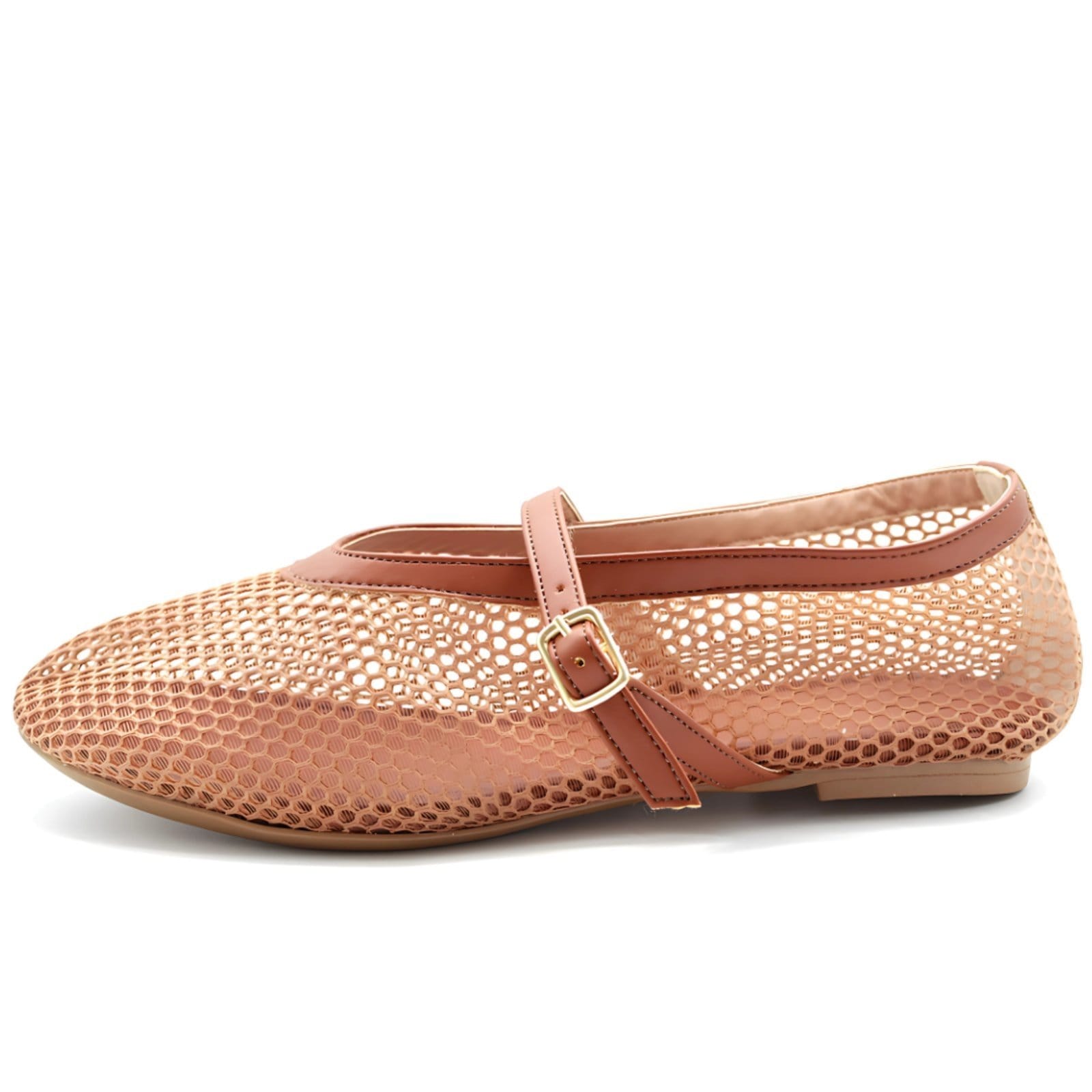 Sapatilha Boneca de Tela Sandália Feminina Delicada 5400