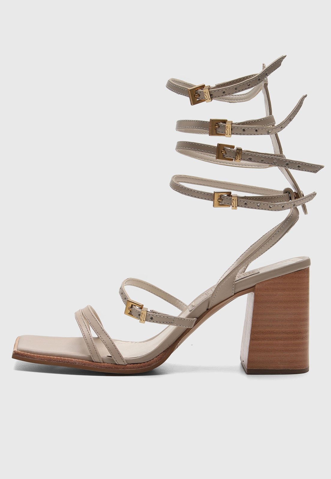 Imagem principal Sandália Gladiadora Santa Lolla Fivelas Off-White Santa Lolla off-white white