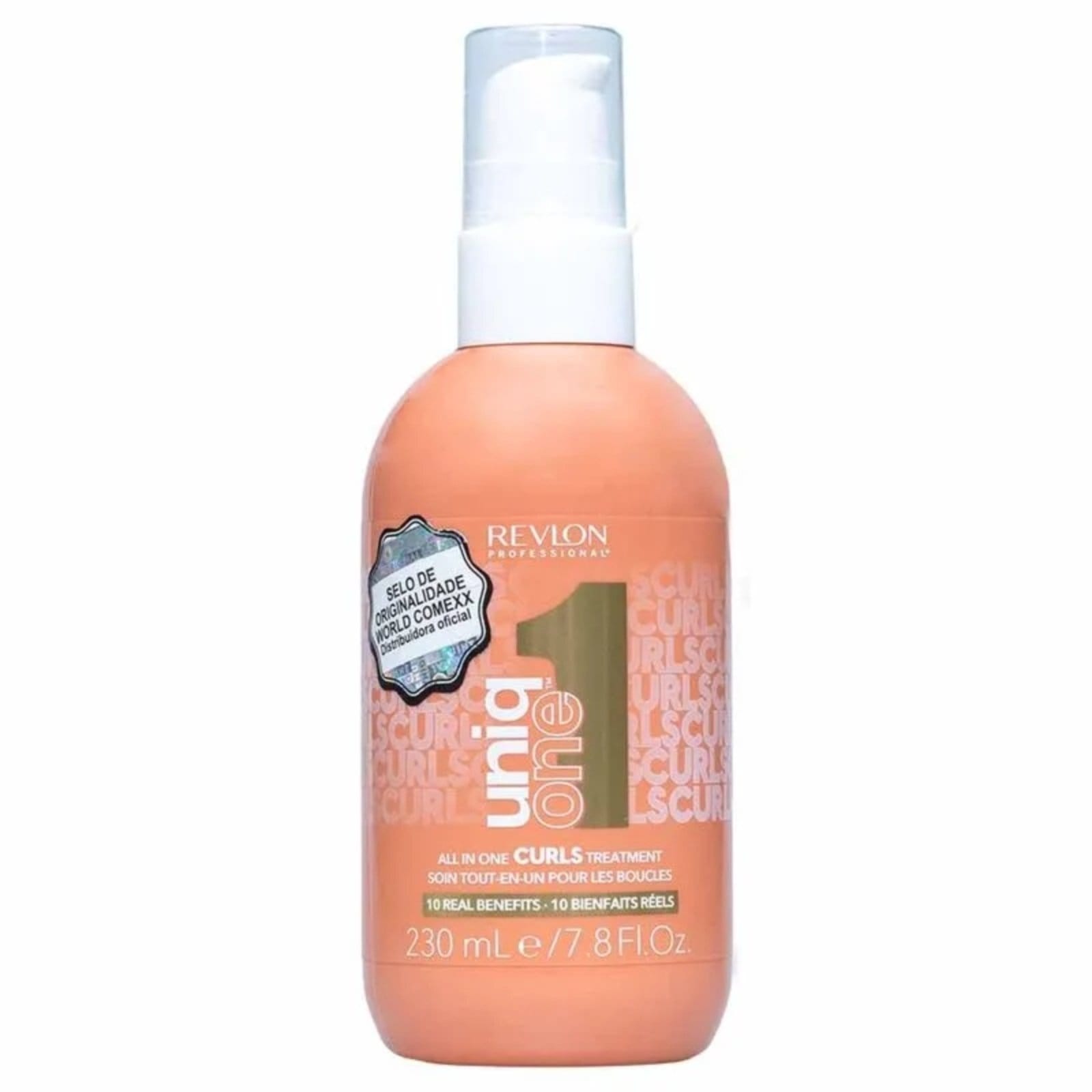Revlon Uniq One Curls Treatment Máscara Em Spray 230Ml