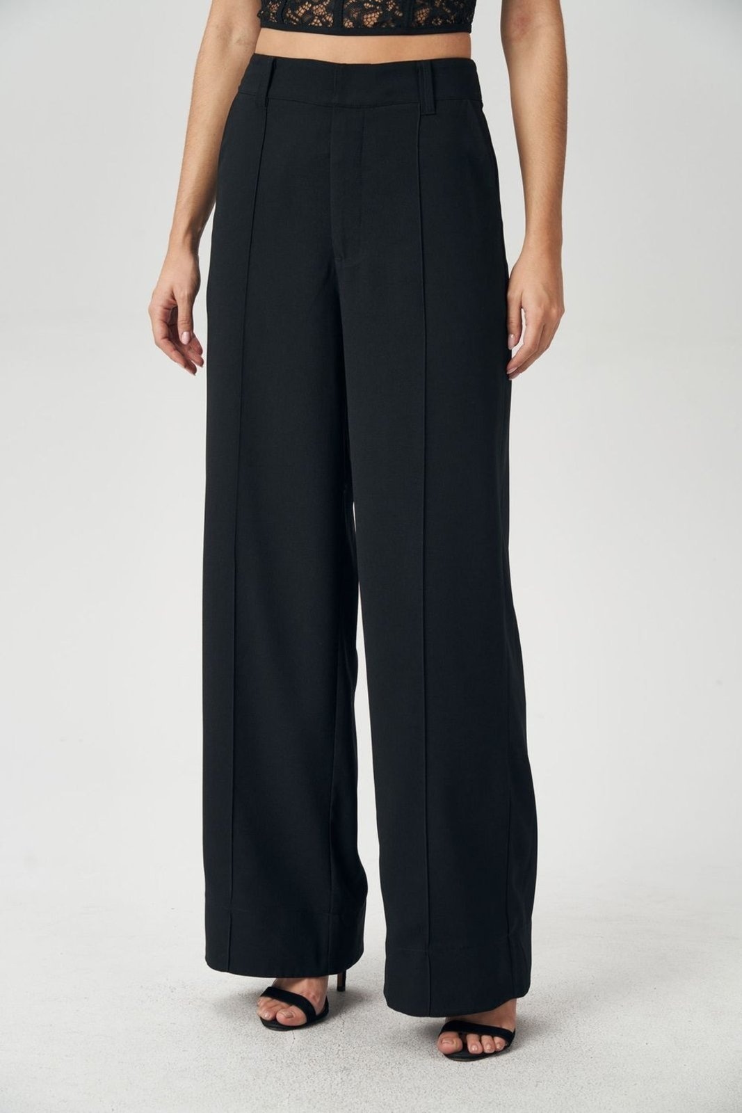 Imagem principal Calça Black Acetinada Feminina Acostamento ACT FEMININO preto black