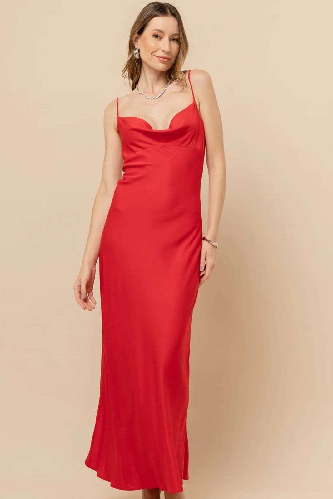 Vestido Mabel Decote Degrade Em Viscose