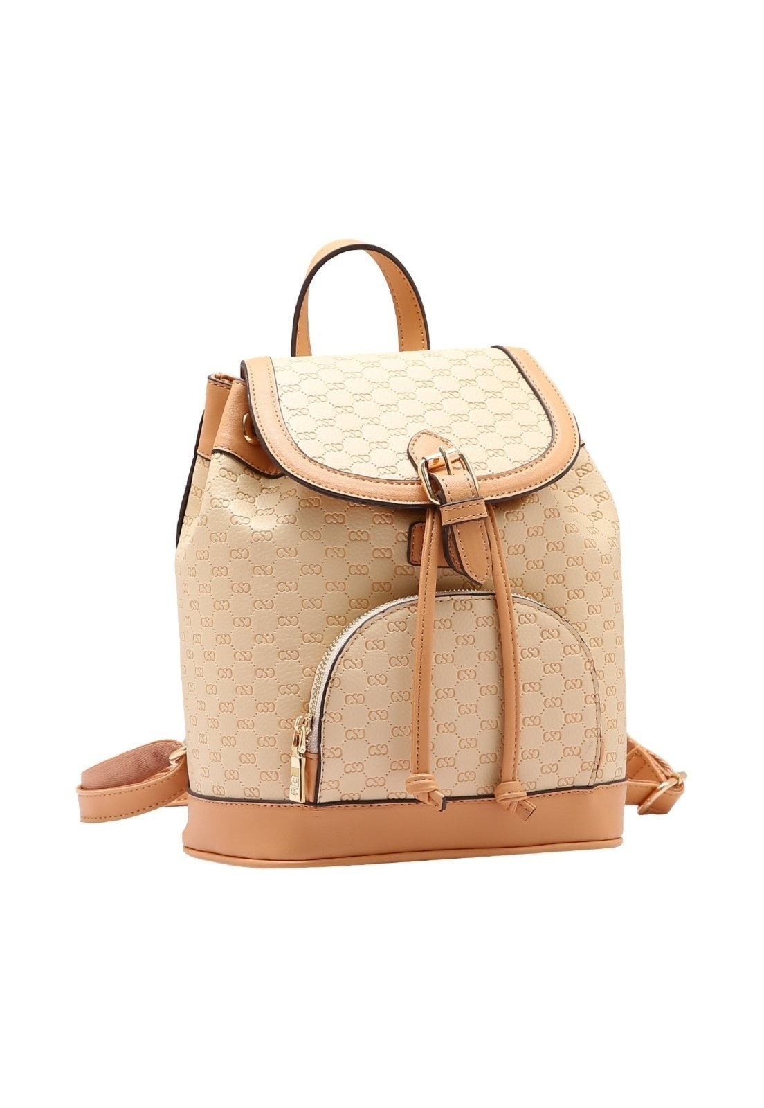 Imagem principal Mochila Feminina Chenson Original Luxury Monograma Costas 8485045 Chenson off-white