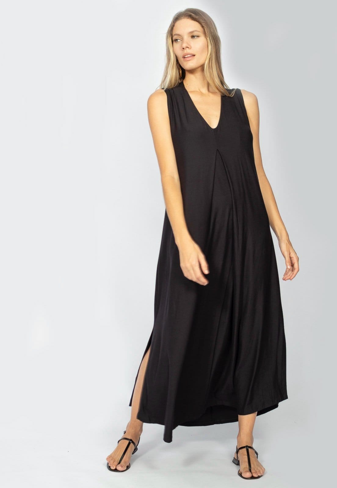 Vestido Longo Acará Malha Amazonia Vital o