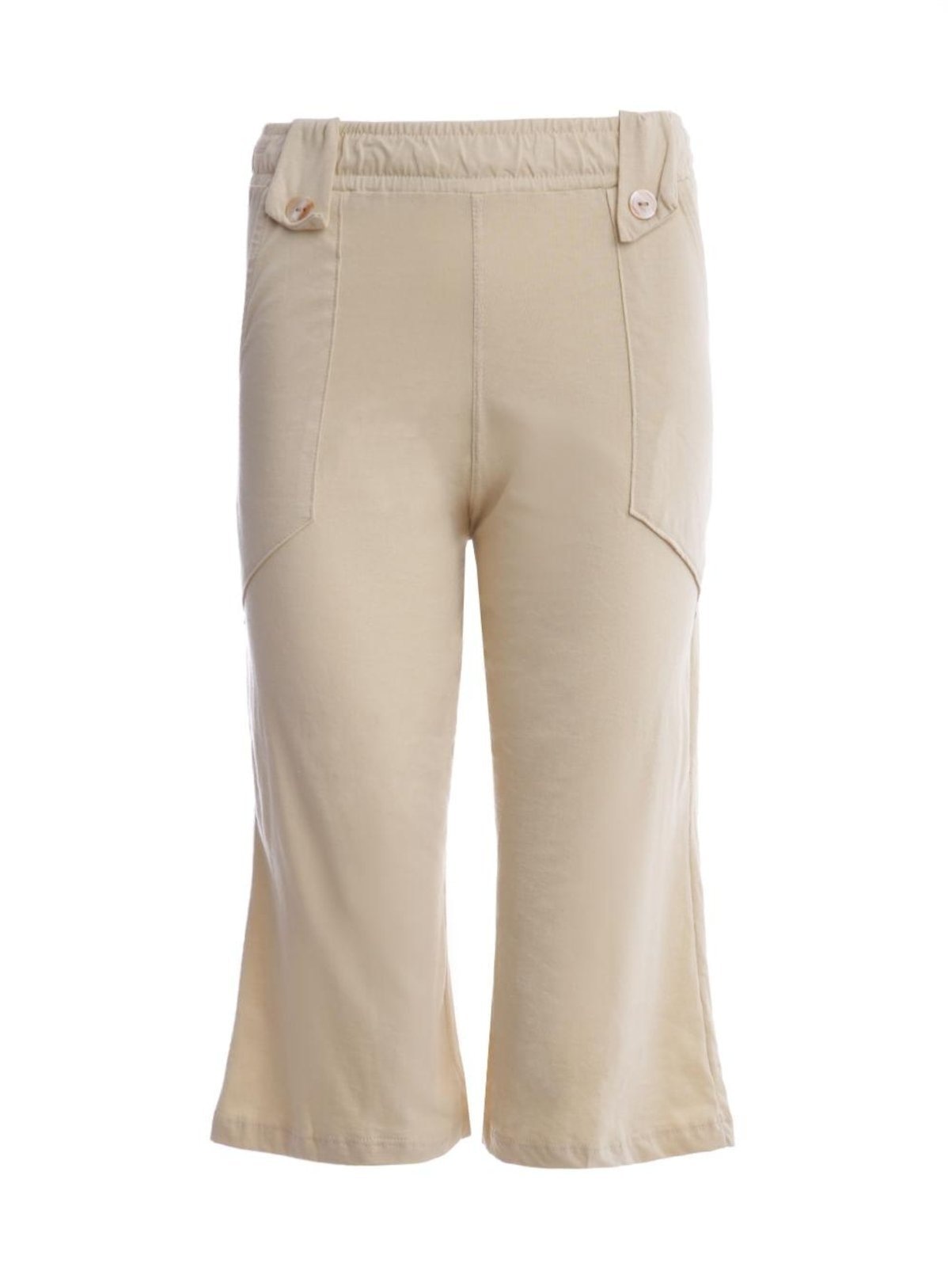 Imagem principal Calça Capri Feminina AREIA Bright Girl'S amarelo