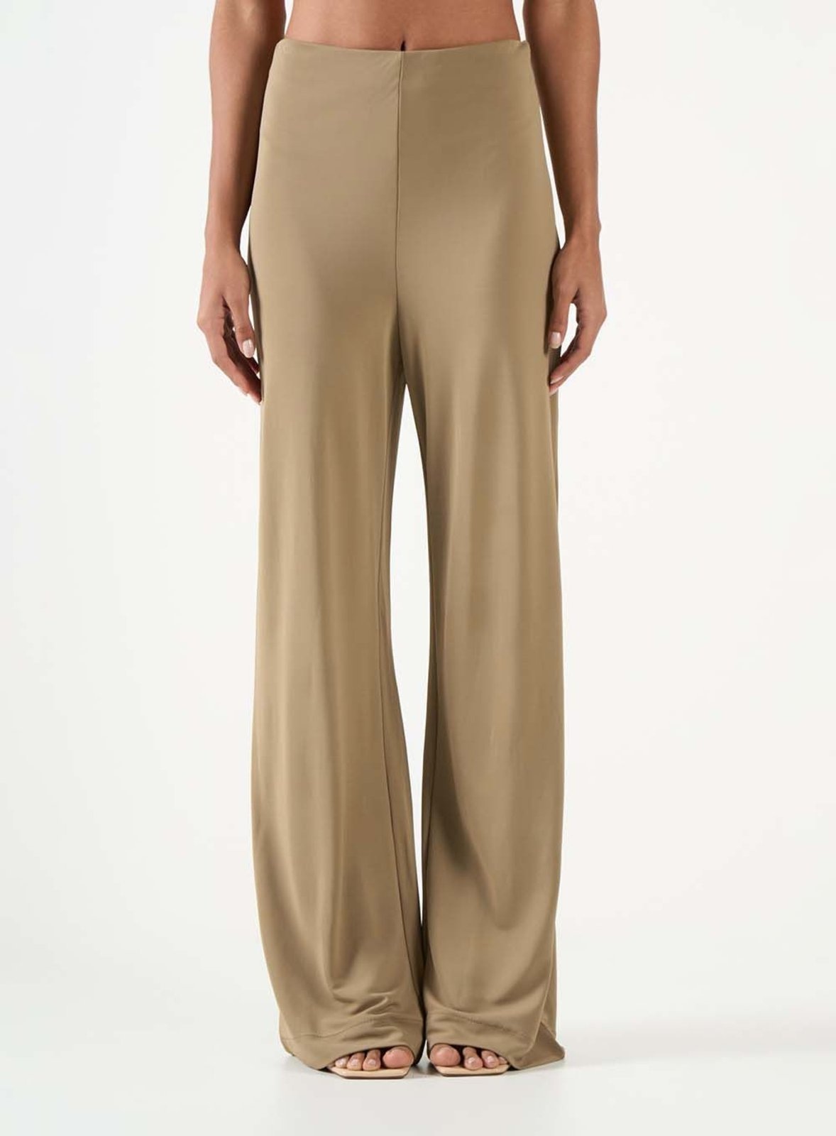 Imagem principal Calça Wide Leg Cós Médio Colcci CLC Paper Colcci CLC bege