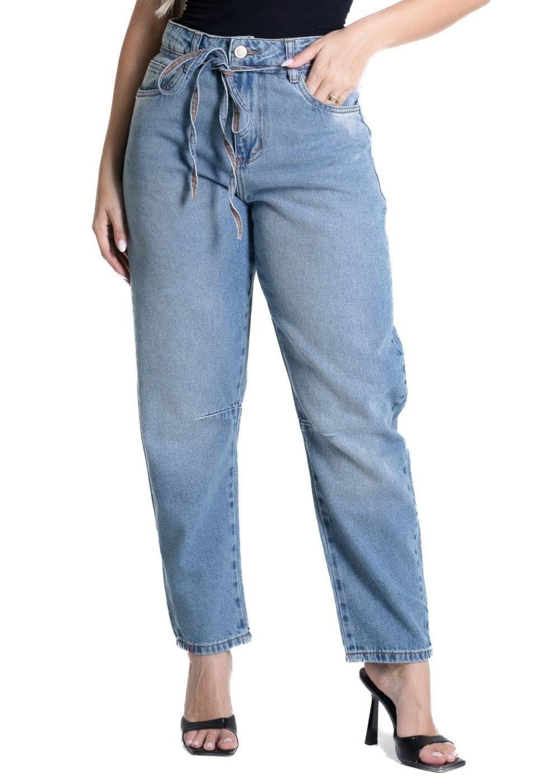 Imagem principal Calça Jeans Sawary Barrel - 281025 Sawary azul