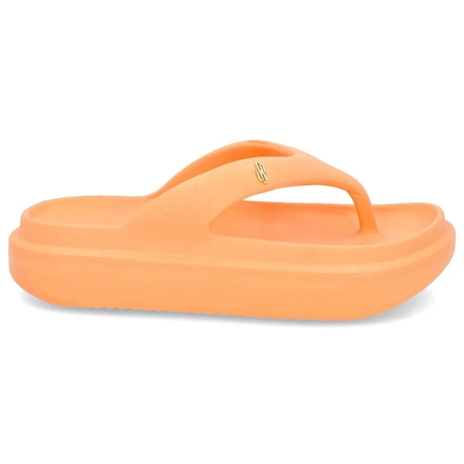 Imagem principal Chinelo Feminino Poofy Plataforma Melão Usaflex AM14001 Usaflex laranja