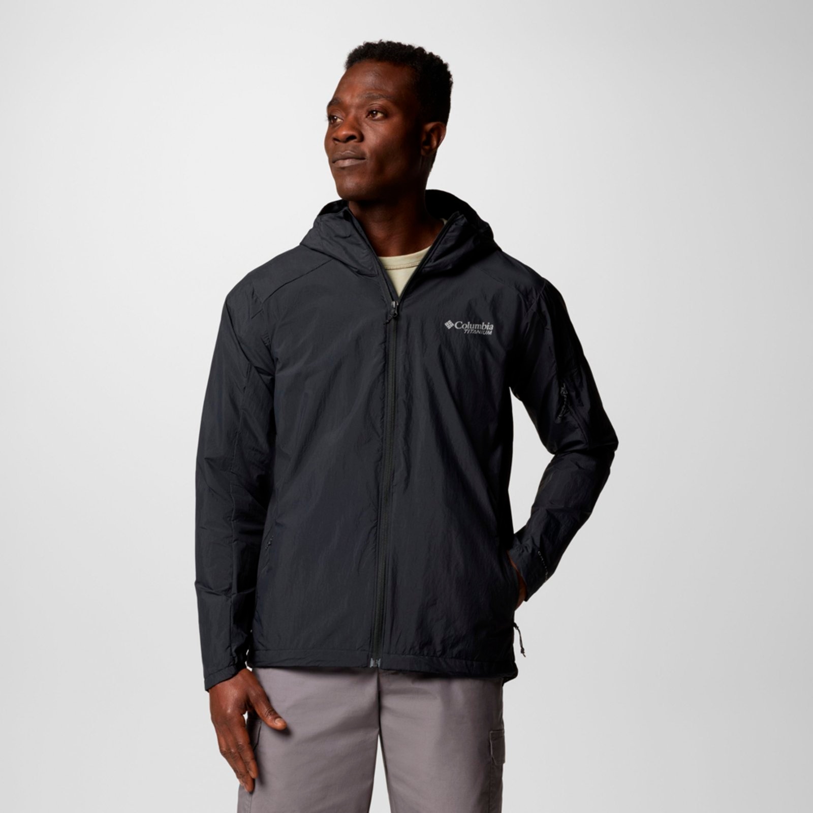 Imagem principal Jaqueta Columbia Loop Trail II Windbreaker Masculino Columbia preto