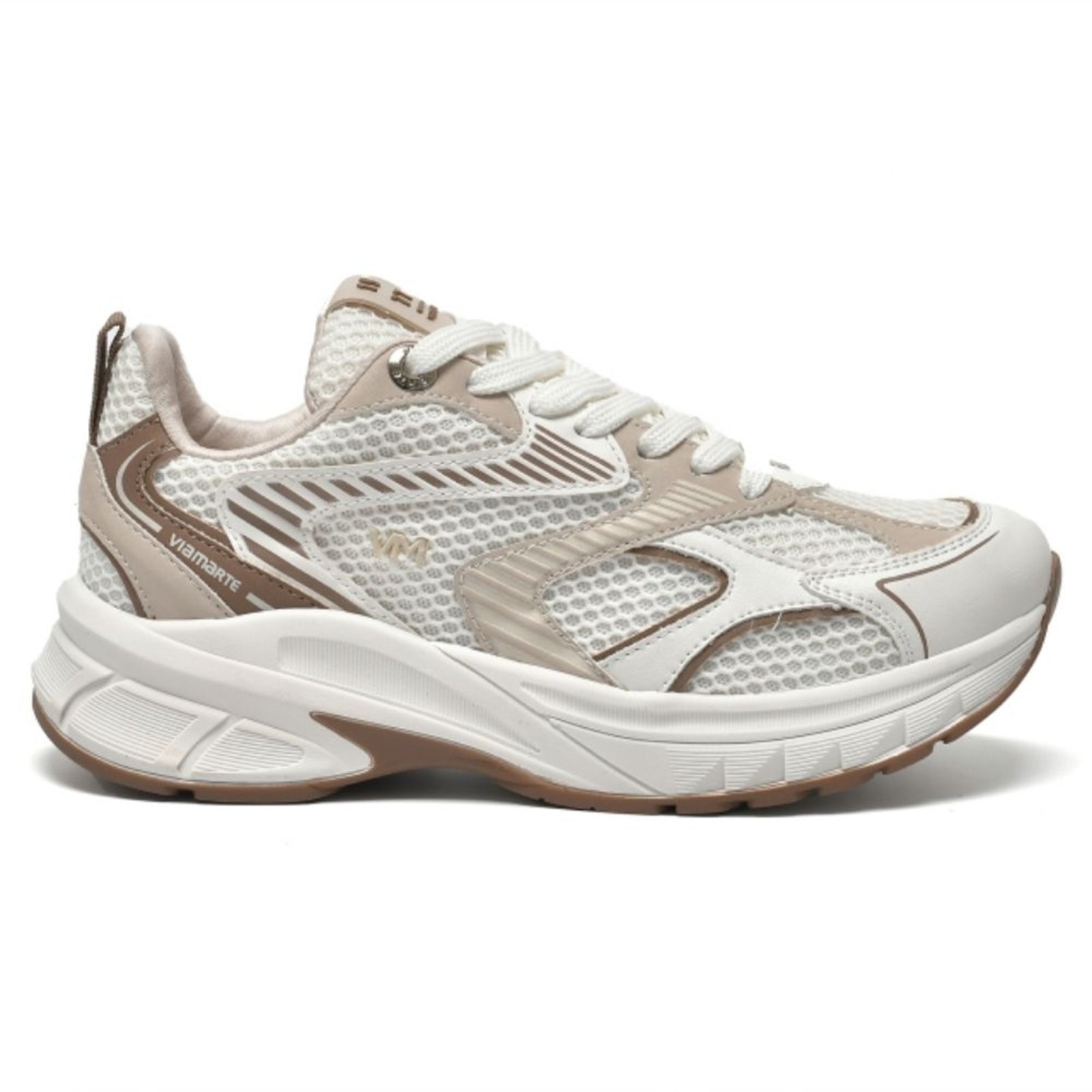 Imagem principal Tênis Casual Feminino Toffee Multi Via Marte 240 VIA MARTE branco