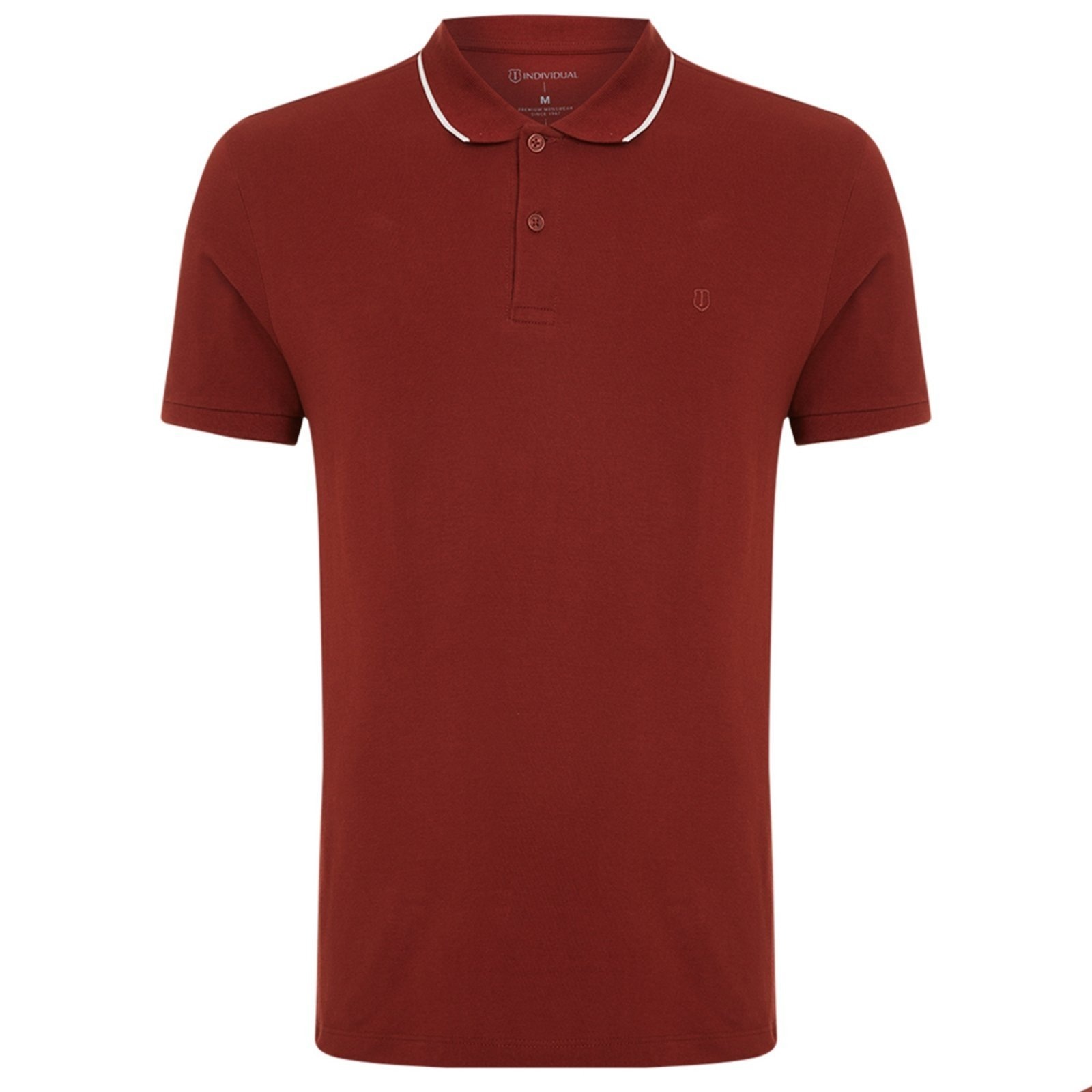 Imagem principal Camisa Polo Individual Basic Slim Ou25 Masculino Individual laranja