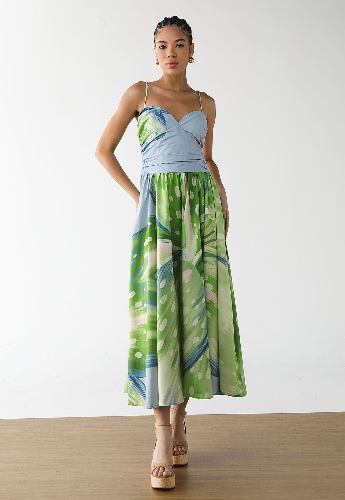 Vestido Feminino Farm Longo Estampado