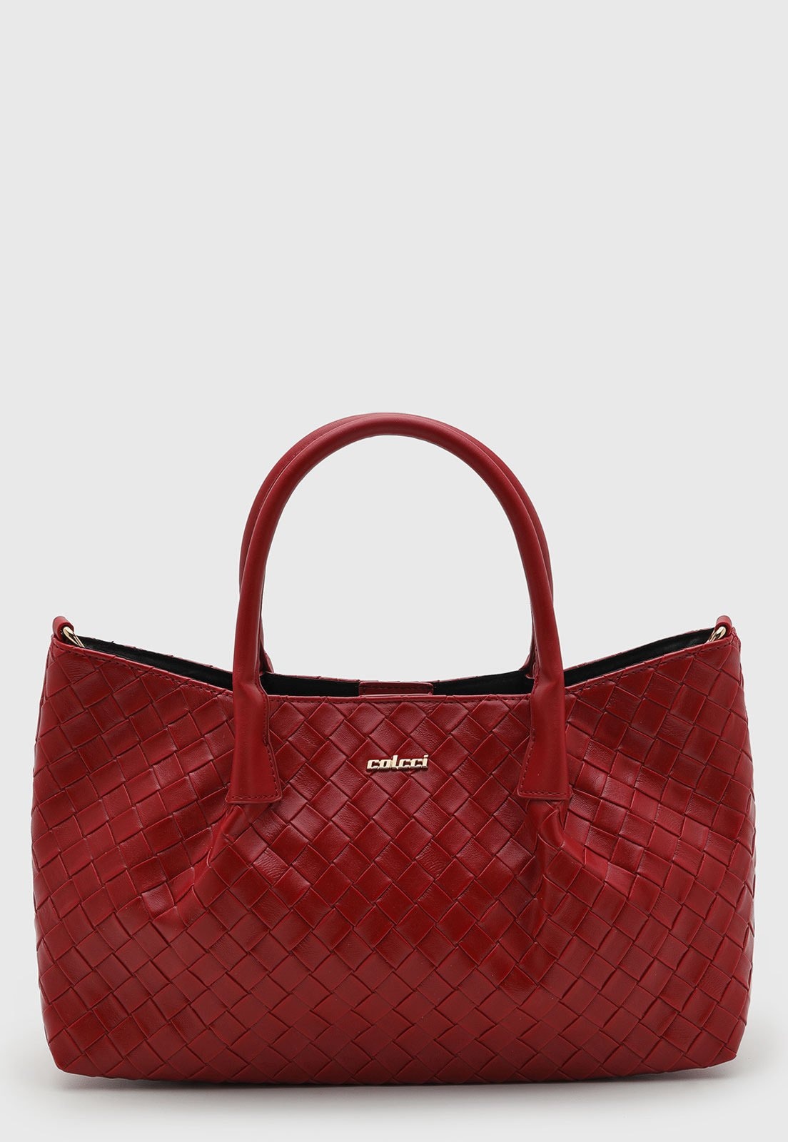 Imagem principal Bolsa Feminina Colcci Grande Texturizada Vermelha Colcci vermelho