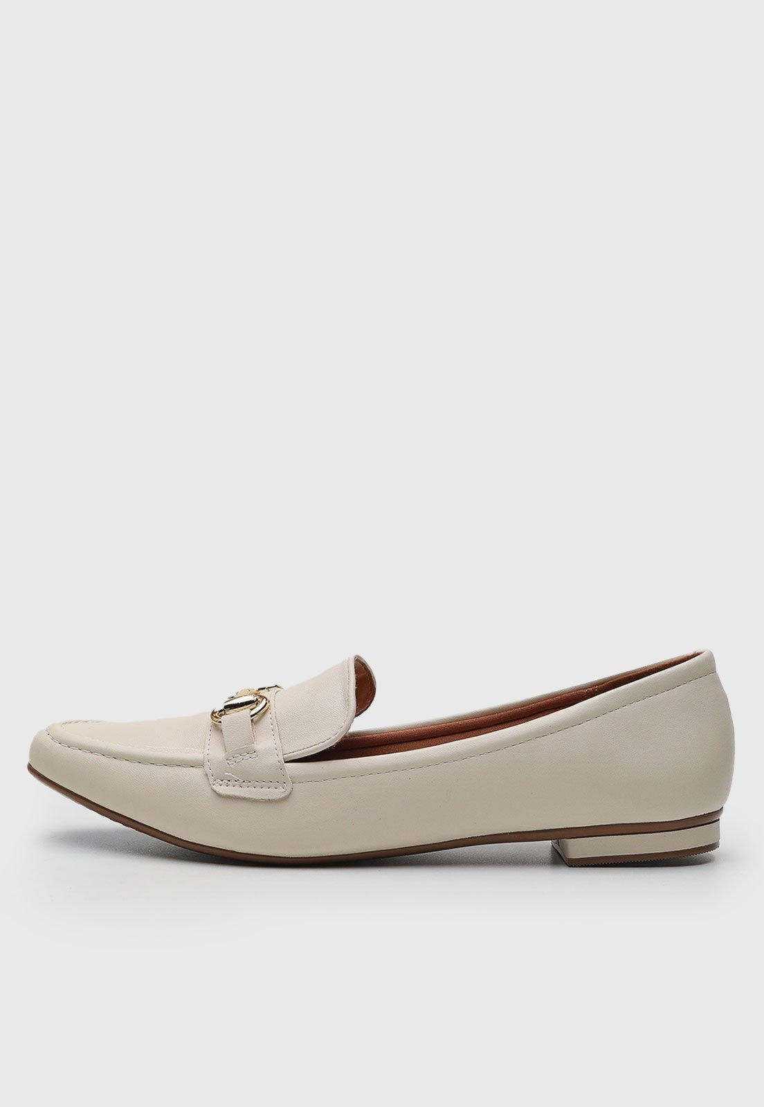 Imagem principal Mocassim Vizzano Fivela Metalizada Off-White VIZZANO off-white white