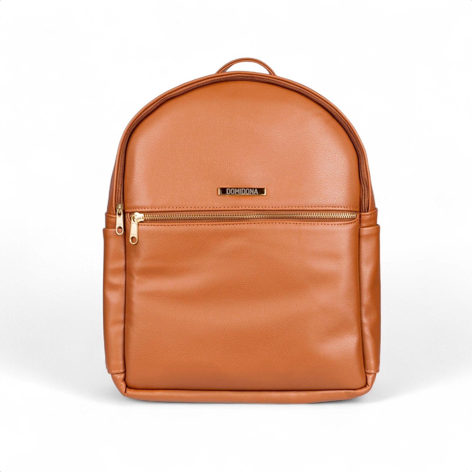 Imagem principal Mochila Feminina Domidona Minimalista Grande Alças ajustáveis Domidona caramelo