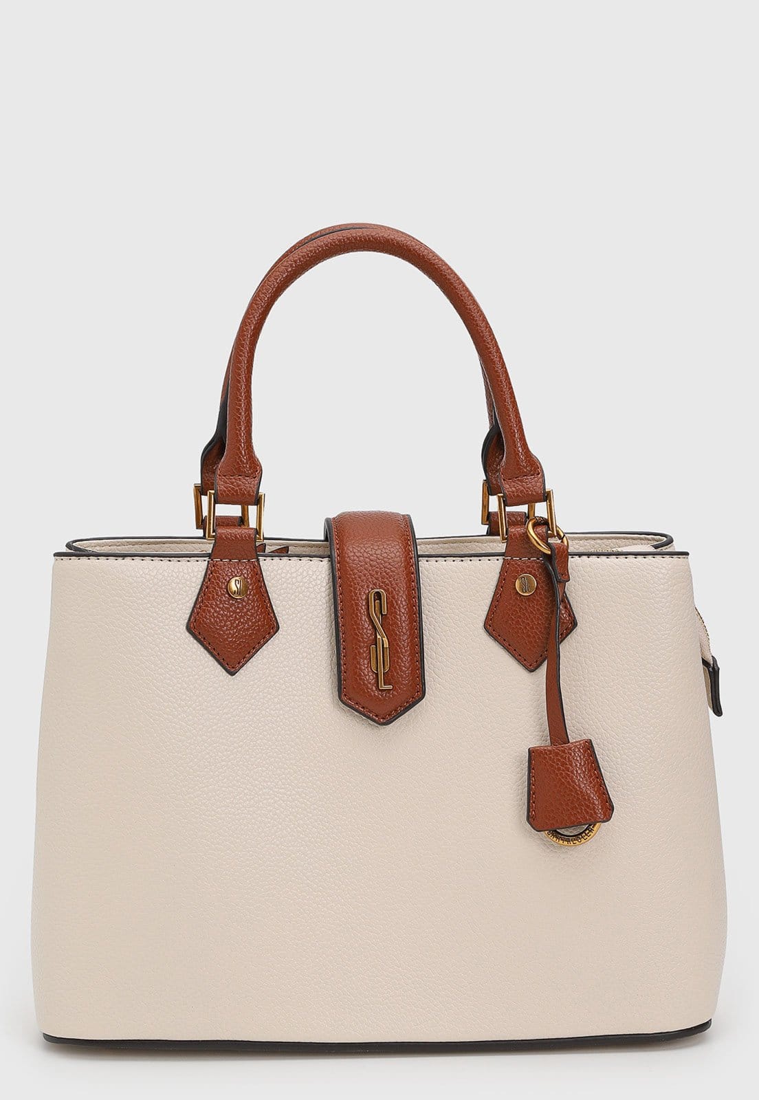 Bolsa Feminina Santa Lolla Grande Off-White