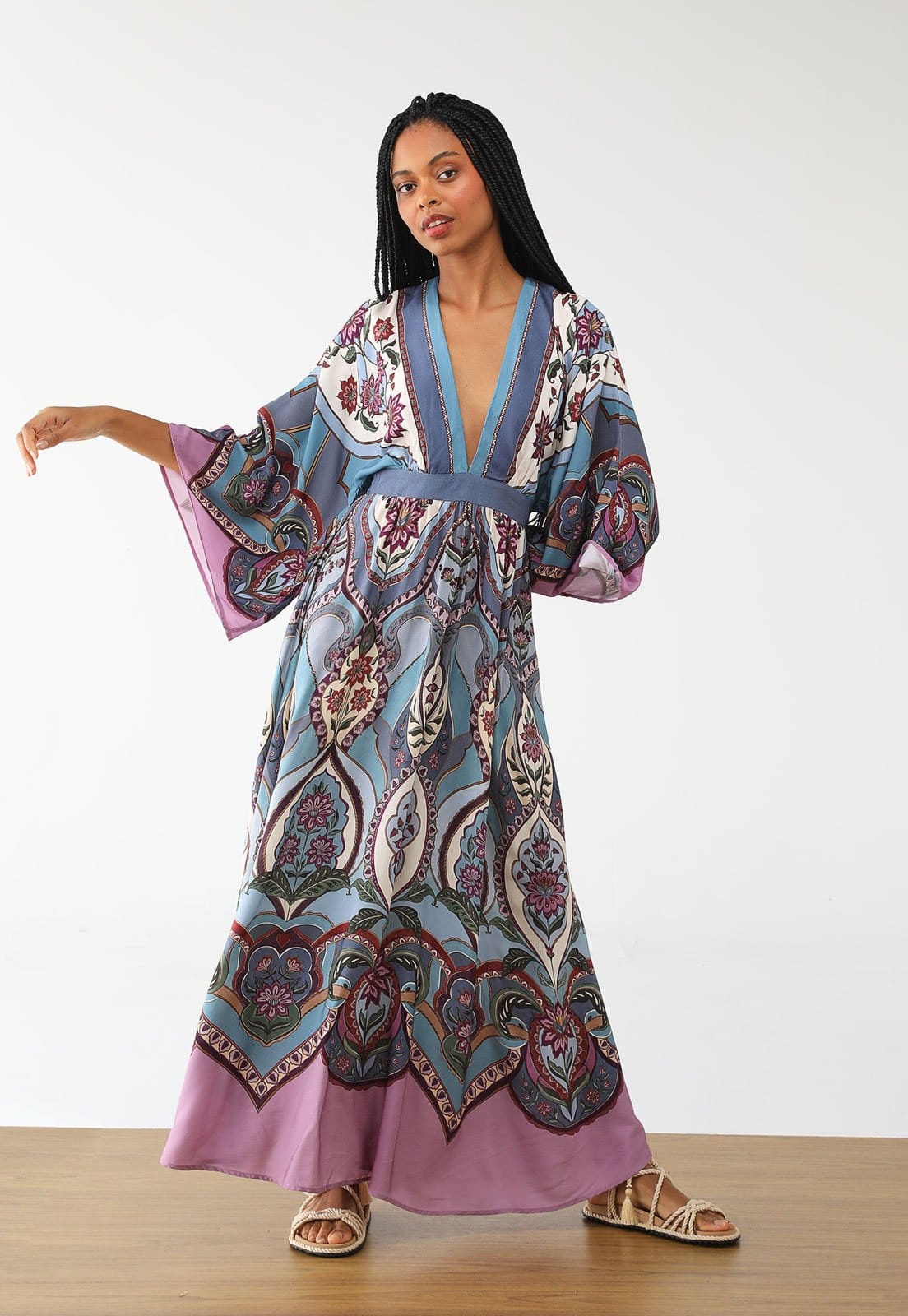 Vestido FARM Longo Nirvana