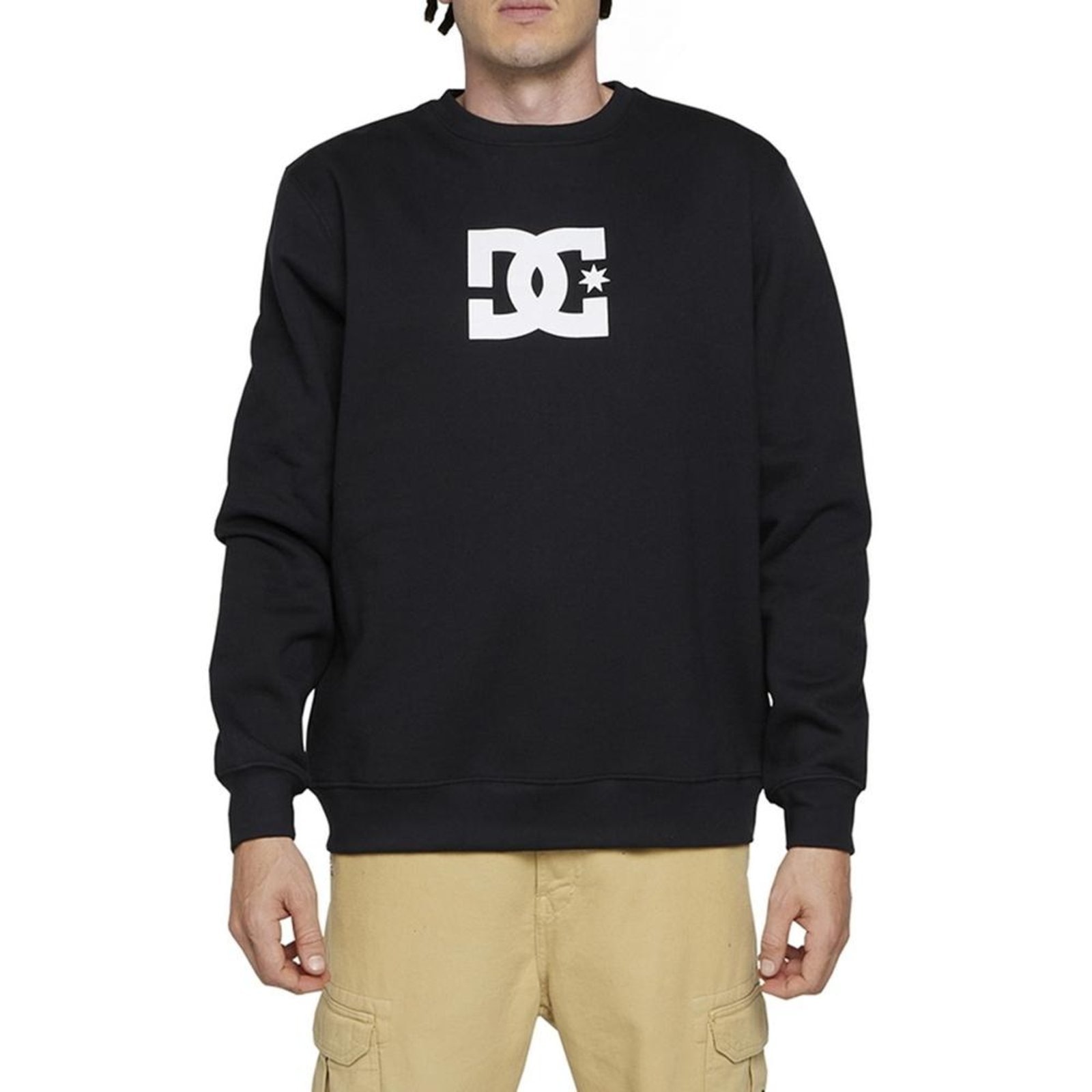 Imagem principal Moletom DC Shoes Careca DC Star Crew 280G WT24 DC Shoes preto
