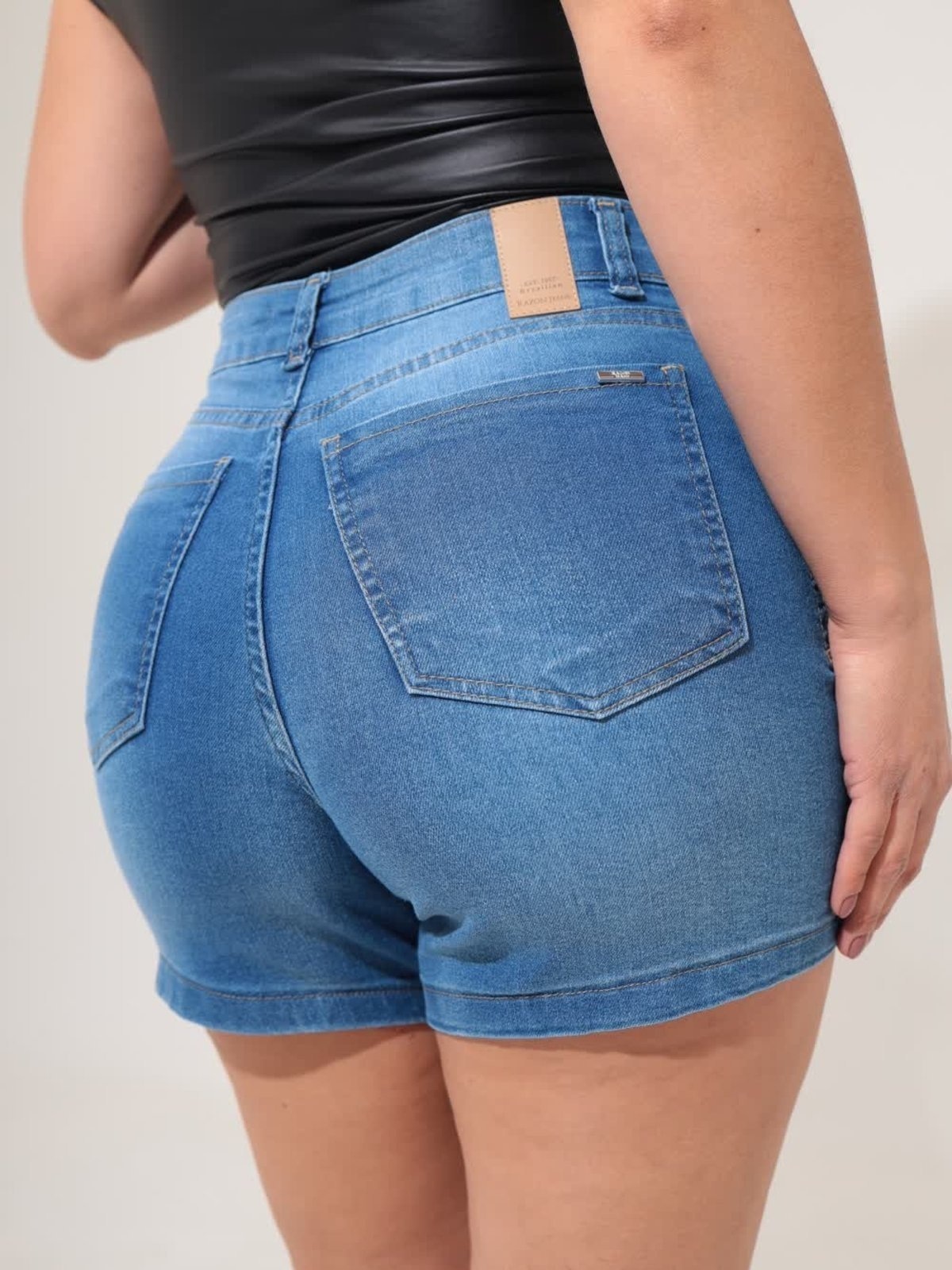 Imagem principal Shorts Feminino Basico L3/4 Razon Jeans jeans