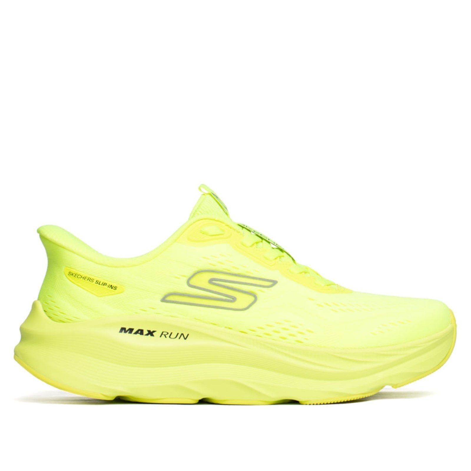 Imagem principal Tênis Feminino Skechers Max Run Slip-ins Neon Skechers verde