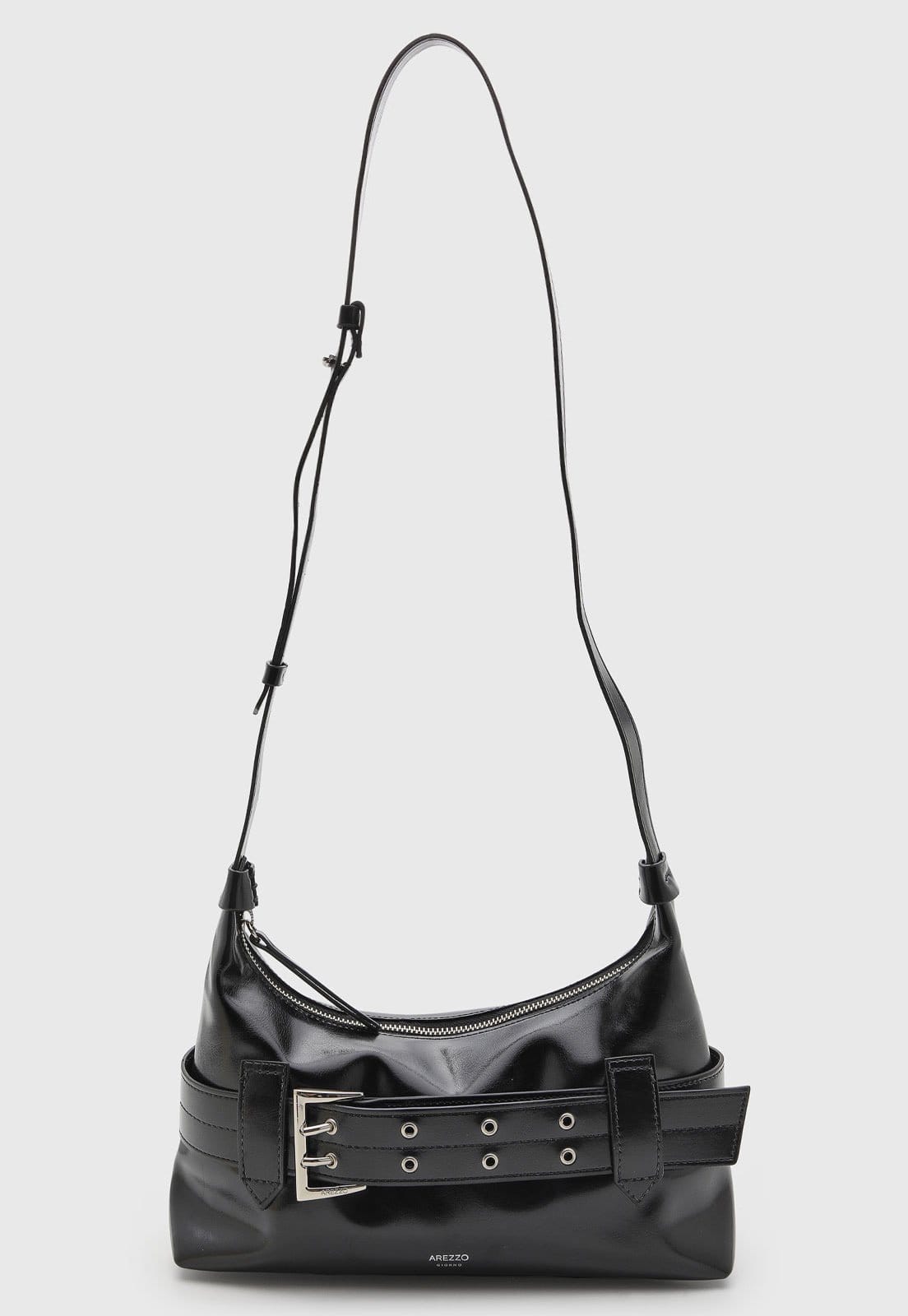 Bolsa Feminina Arezzo Média Fivela Preta