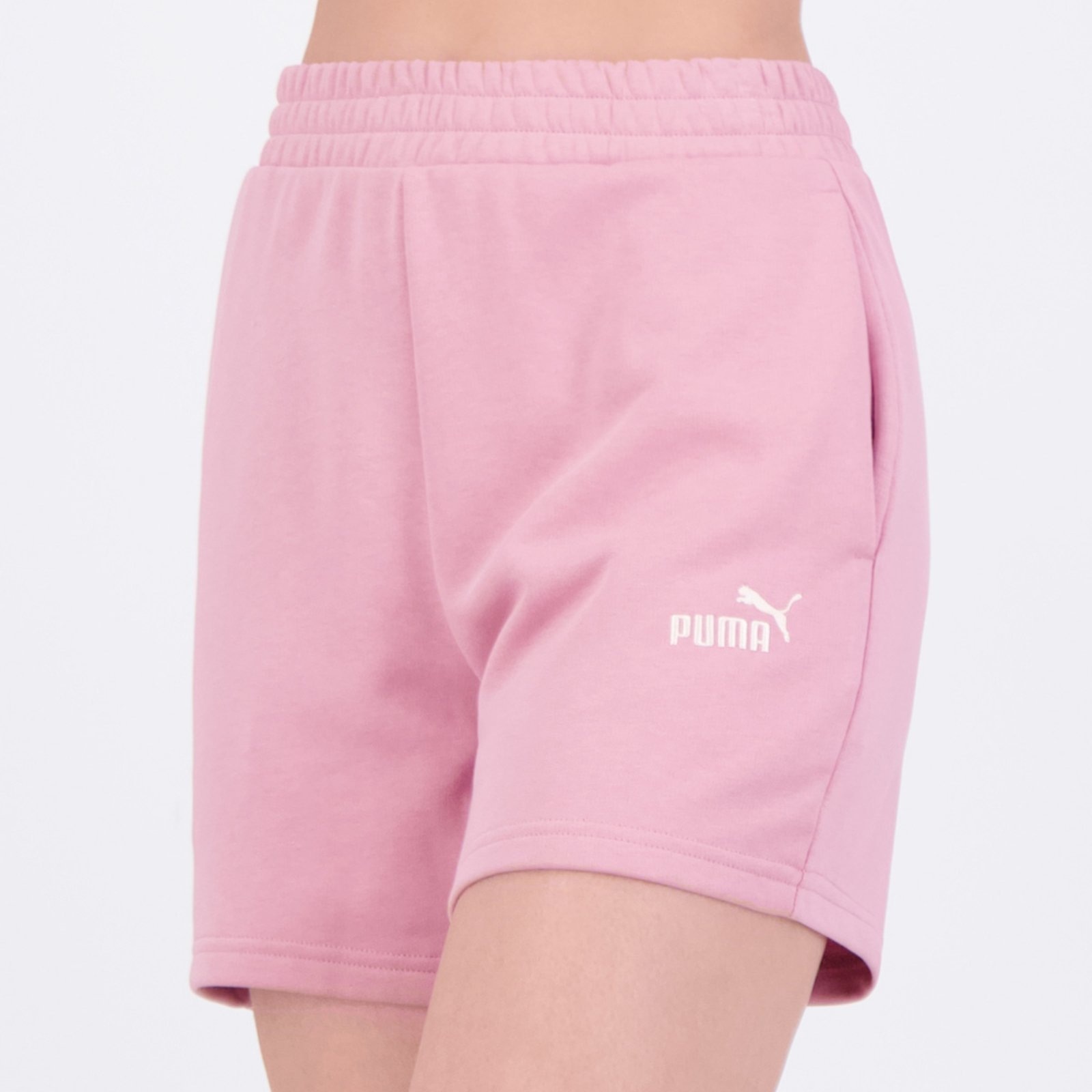 Imagem principal Shorts Puma ESS Small No. 1 5 Feminino Rosê Puma rosa