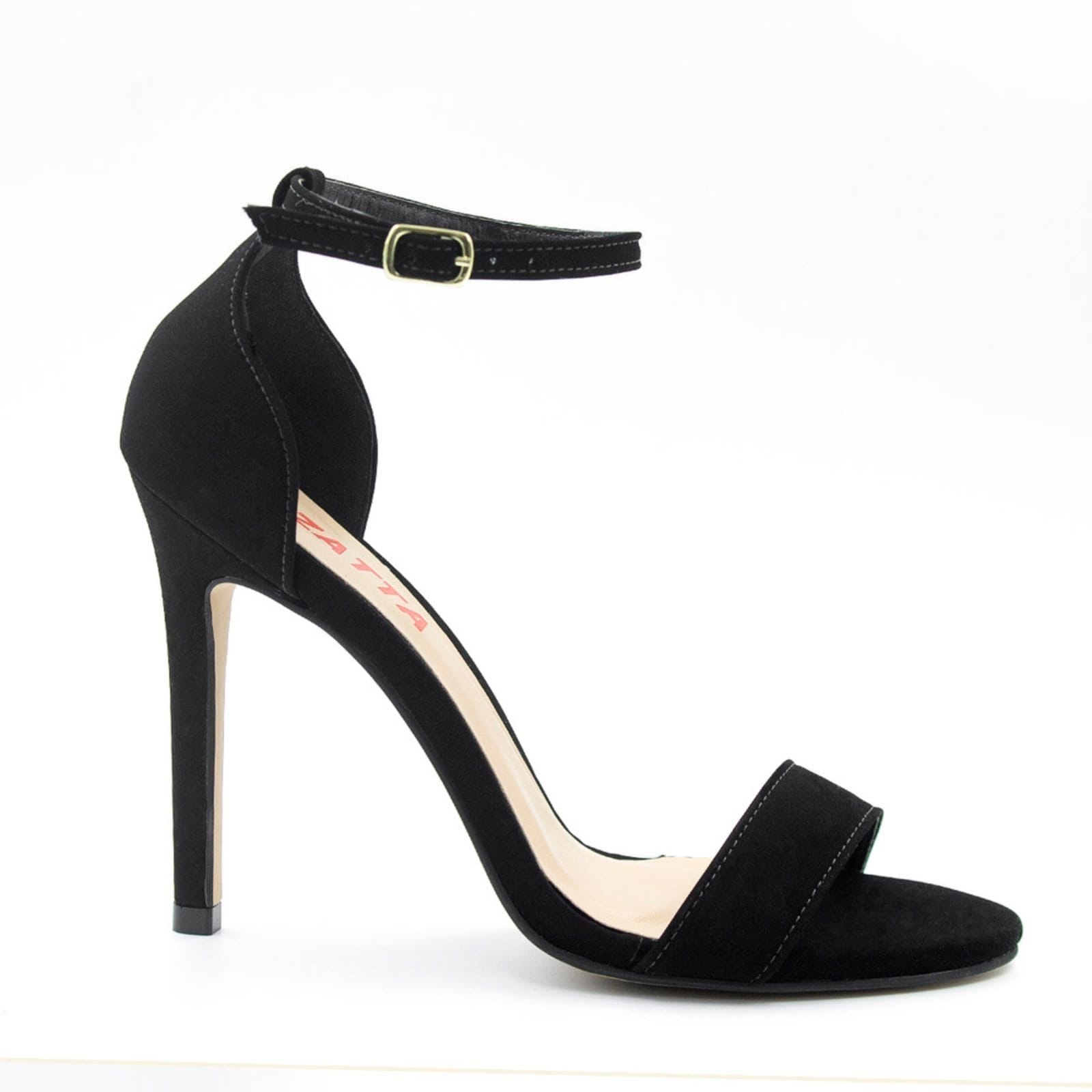 Sandália Zatta Salto Fino Maya Nobuck