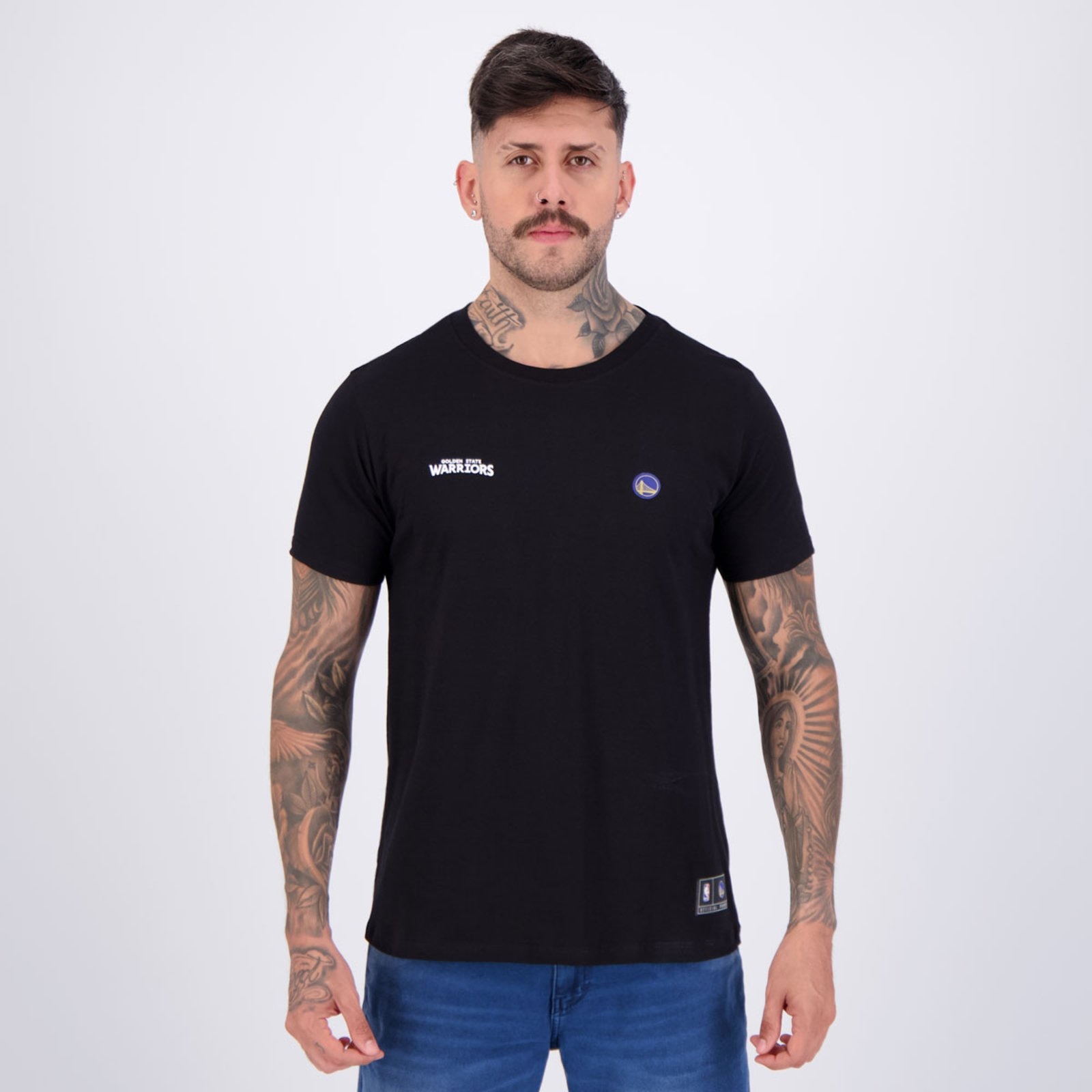 Imagem principal Camiseta NBA Golden State Warriors New Look Preta NBA preto