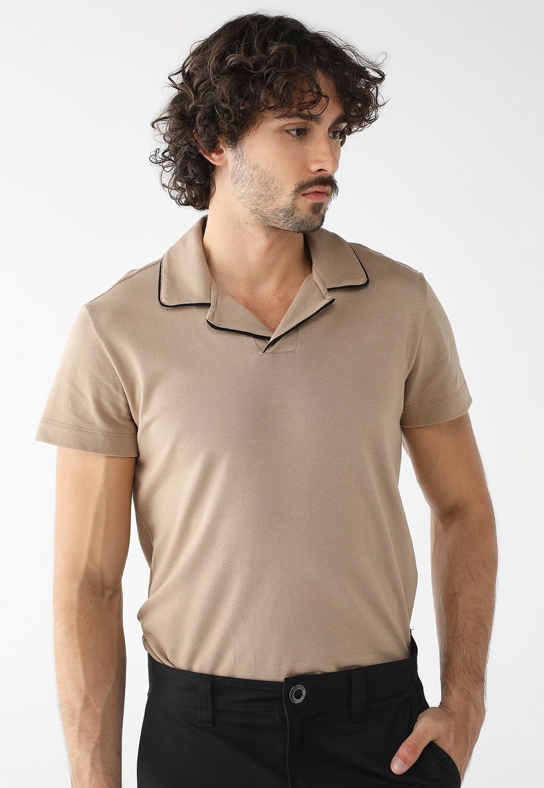 Camisa Polo Colcci Reta Piquet