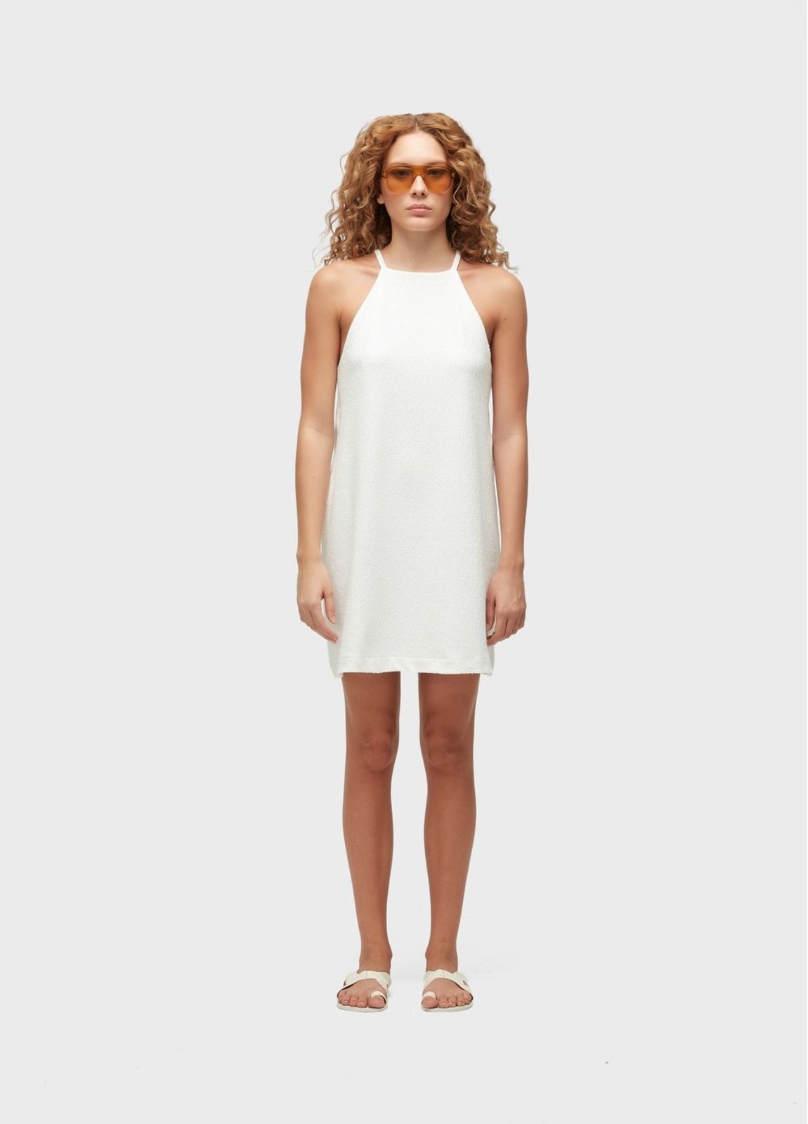 Imagem principal Vestido curto malha textura Osklen off-white